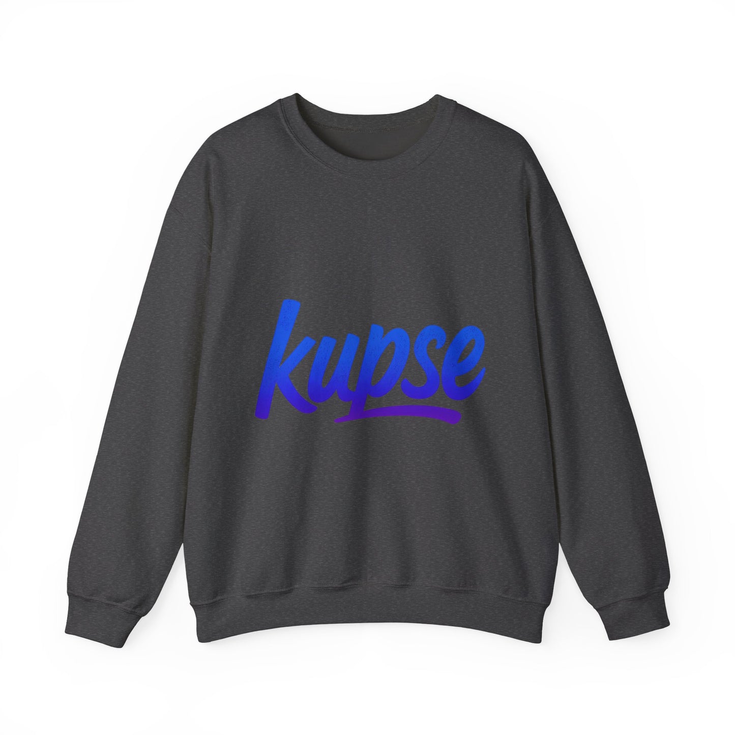 Bluza unisex z grafiką Kup Se Logo Blue – klasyczny crewneck i miejski styl