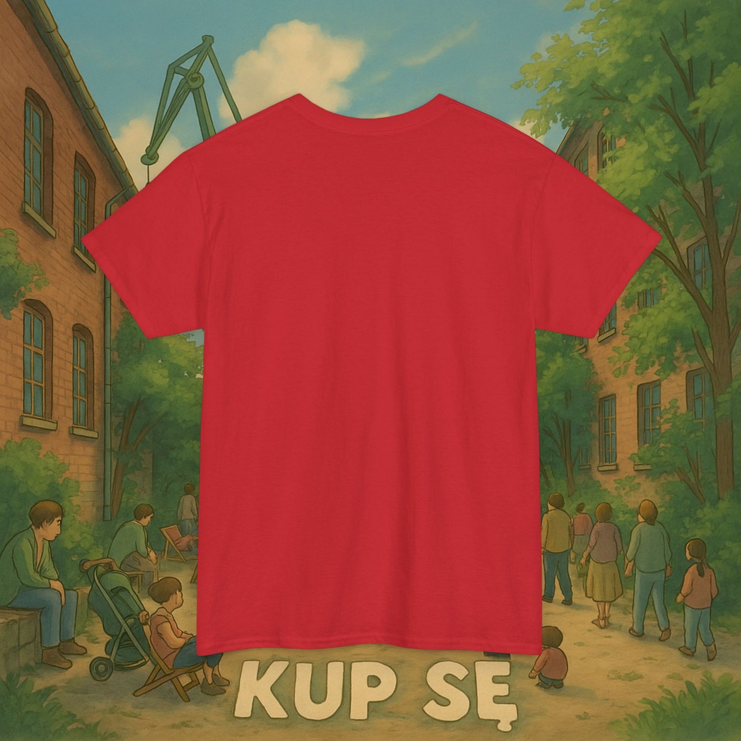 KupSe Good Vibes Desert Style t-shirt - Unisex Heavy Cotton Tee