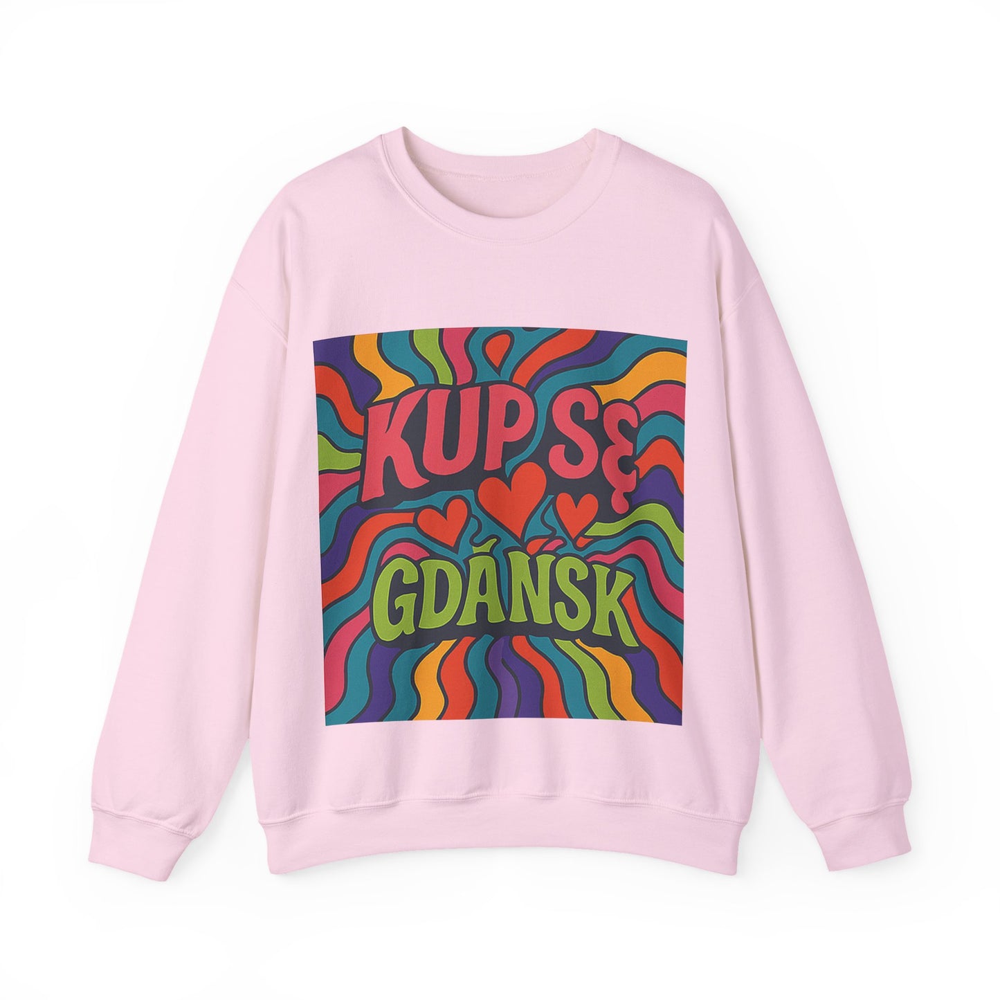 Bluza unisex z grafiką Kup Se Acid – klasyczny crewneck i miejski styl