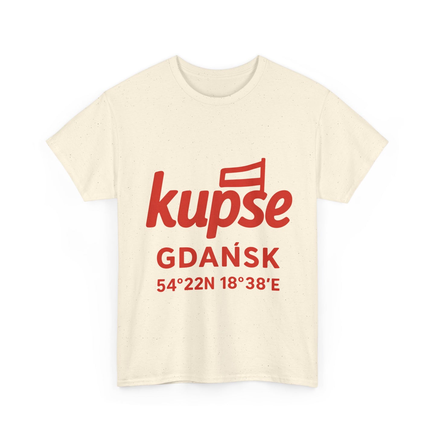 KupSe Logo Gdańsk Solidarność t-shirt - Unisex Heavy Cotton Tee
