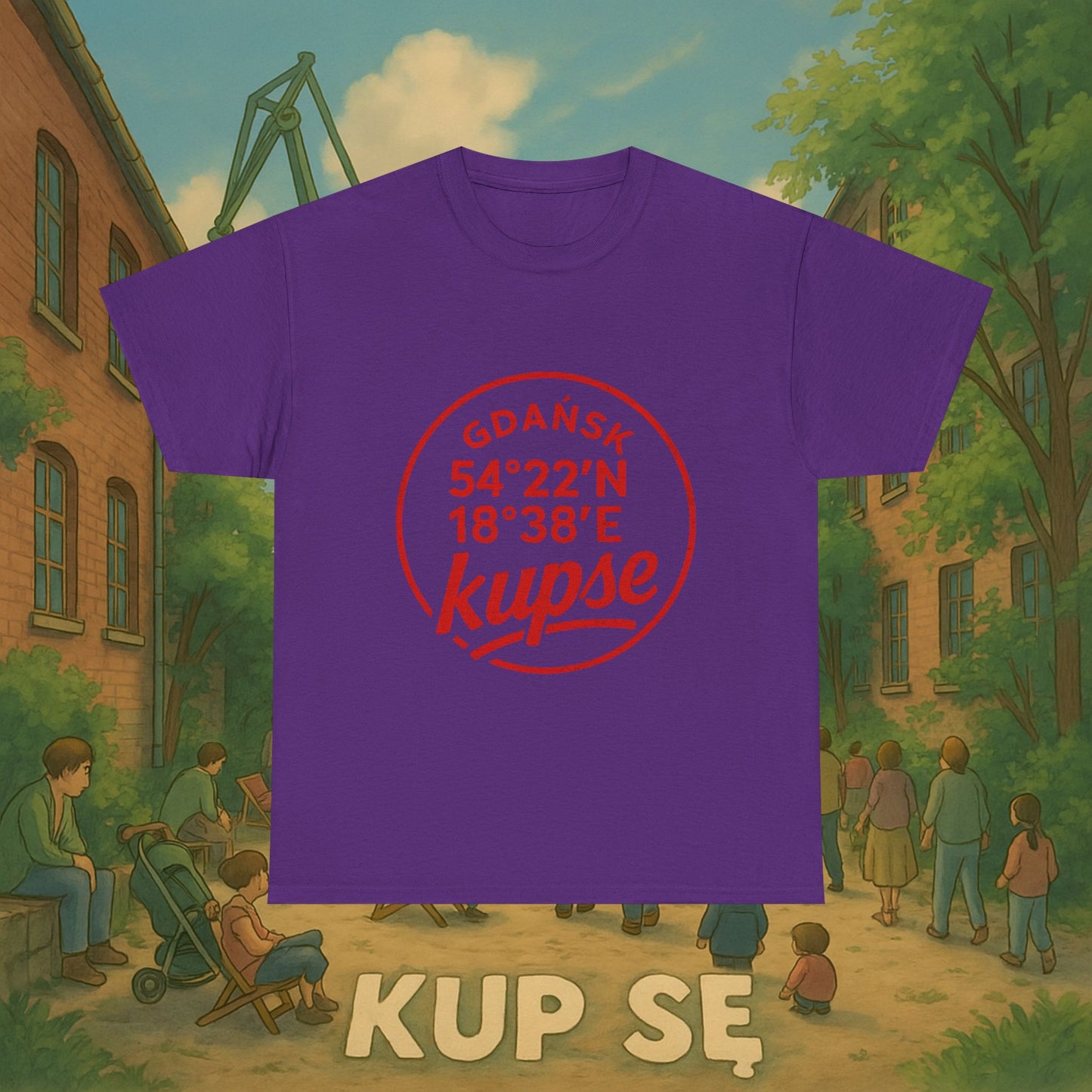 KupSe Koordynaty Style t-shirt - Unisex Heavy Cotton Tee