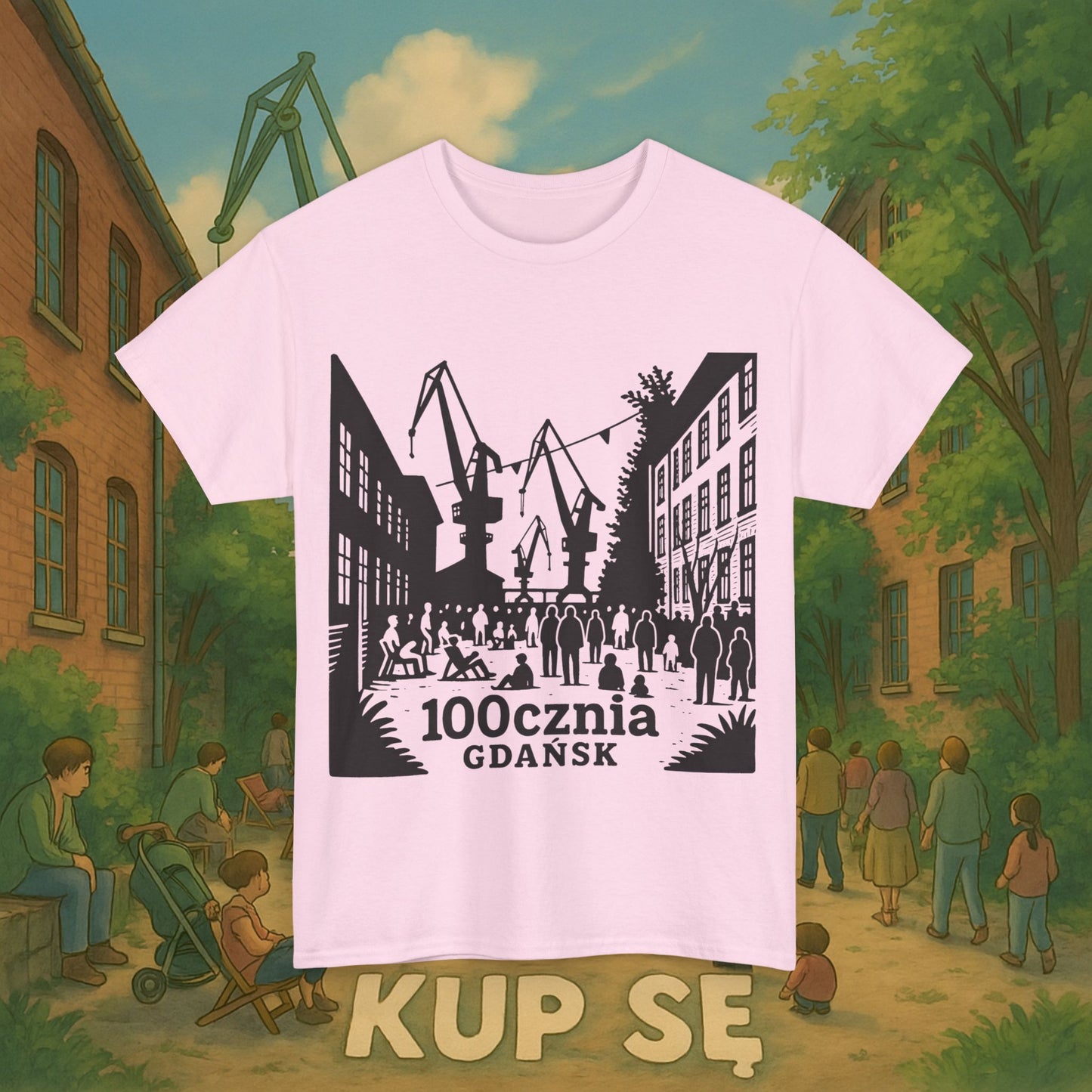 KupSe 100cznia t-shirt - Unisex Heavy Cotton Tee