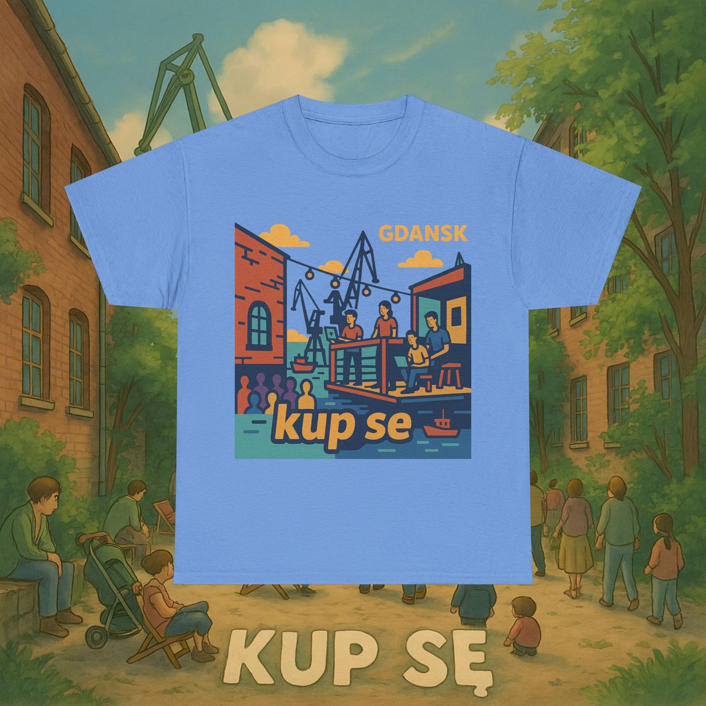 KupSe 100cznia Style t-shirt - Unisex Heavy Cotton Tee