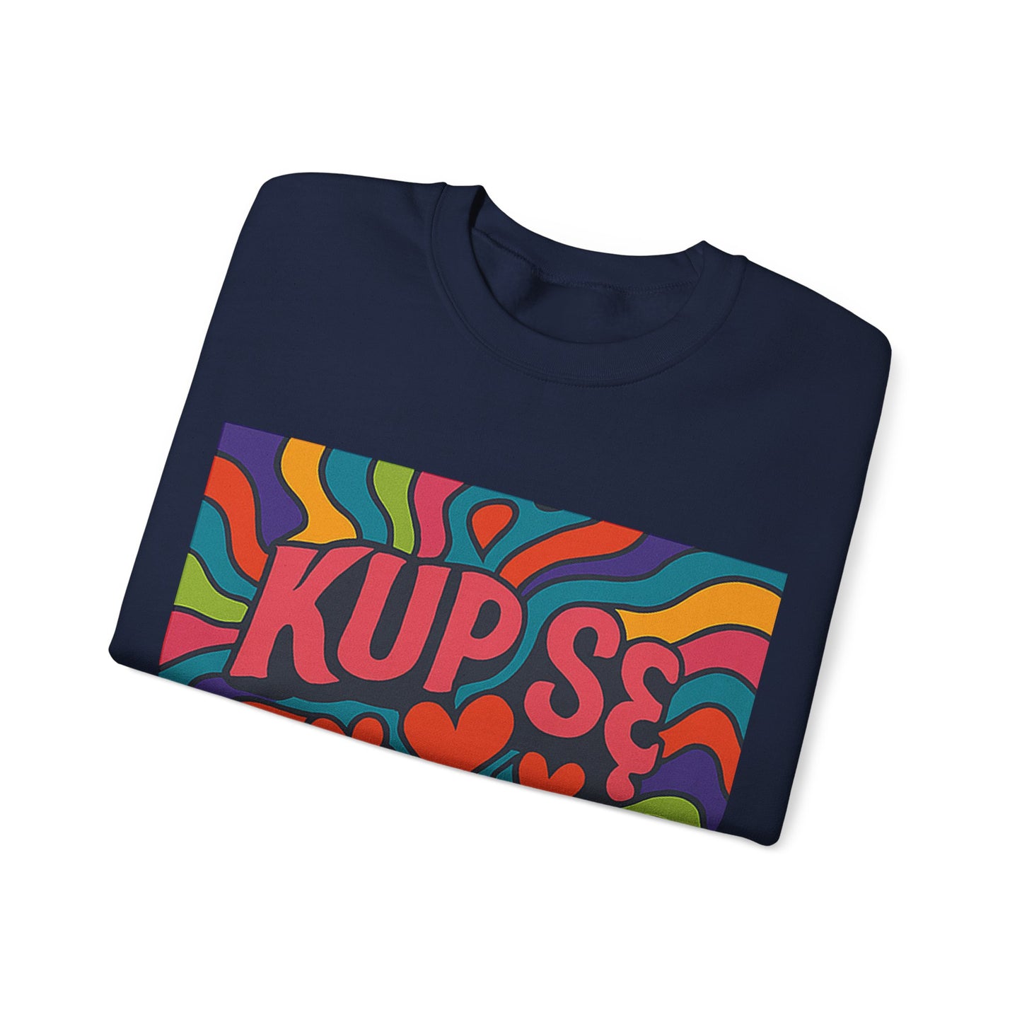 Bluza unisex z grafiką Kup Se Acid – klasyczny crewneck i miejski styl