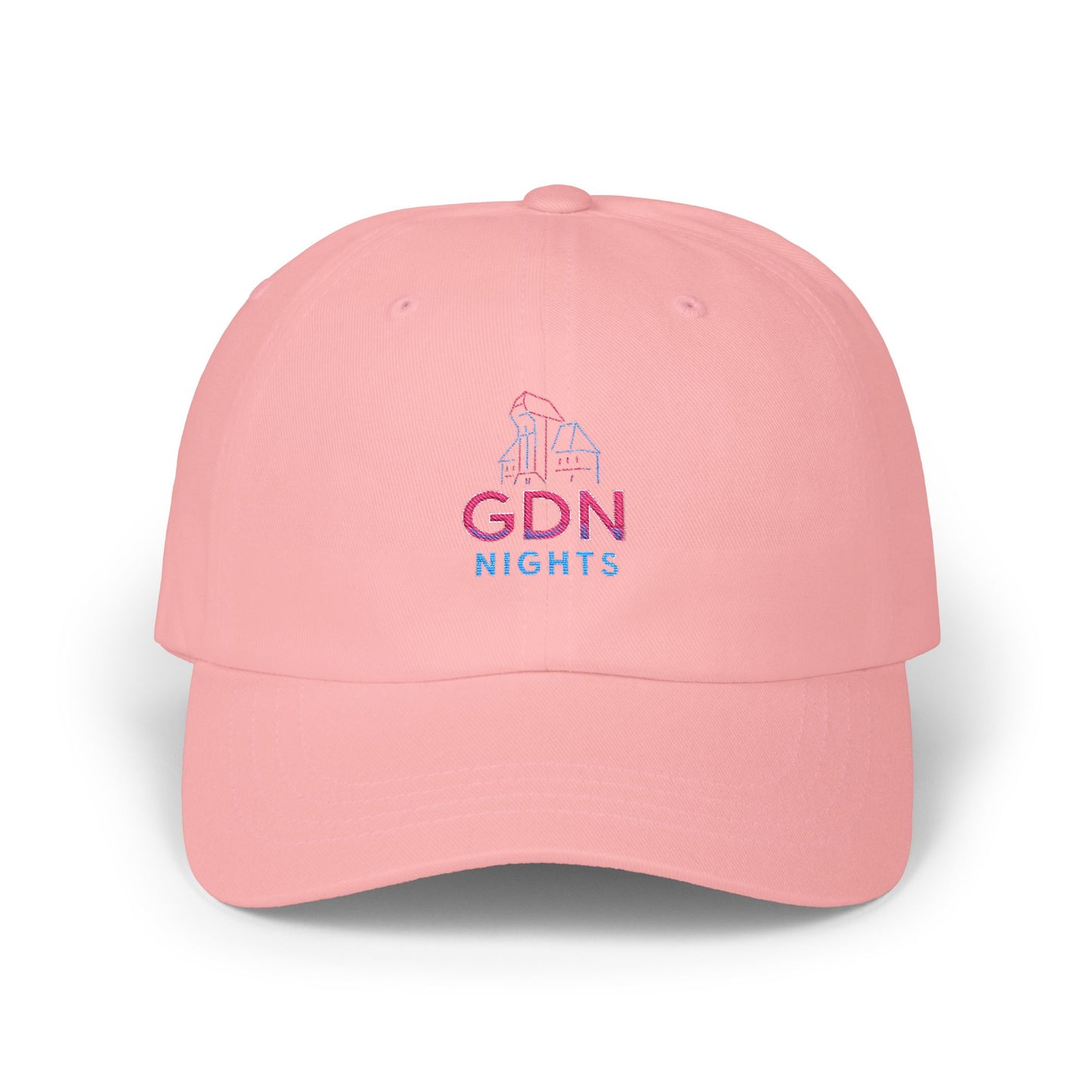 Czapka z daszkiem z grafiką Kup Se GDN Nights – modny Dad Cap z charakterem