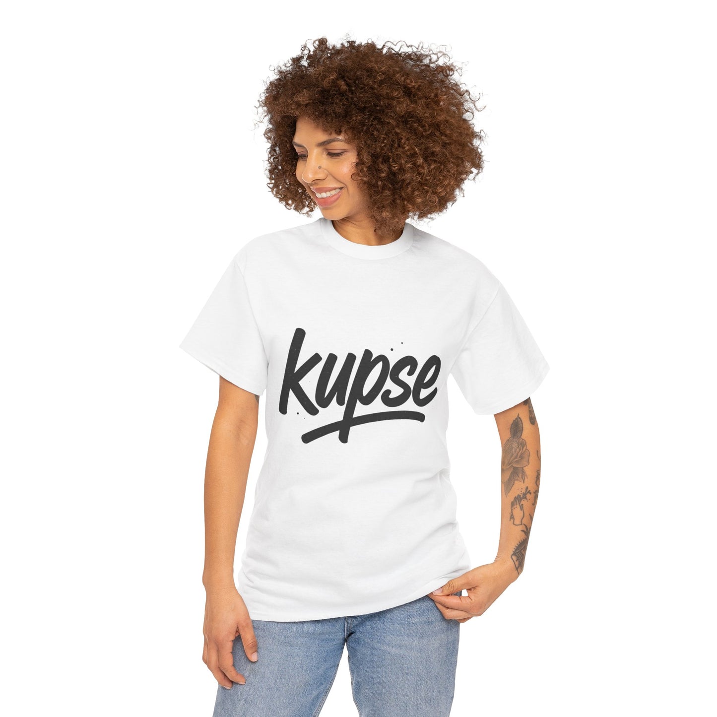 KupSe Logo t-shirt - Unisex Heavy Cotton Tee