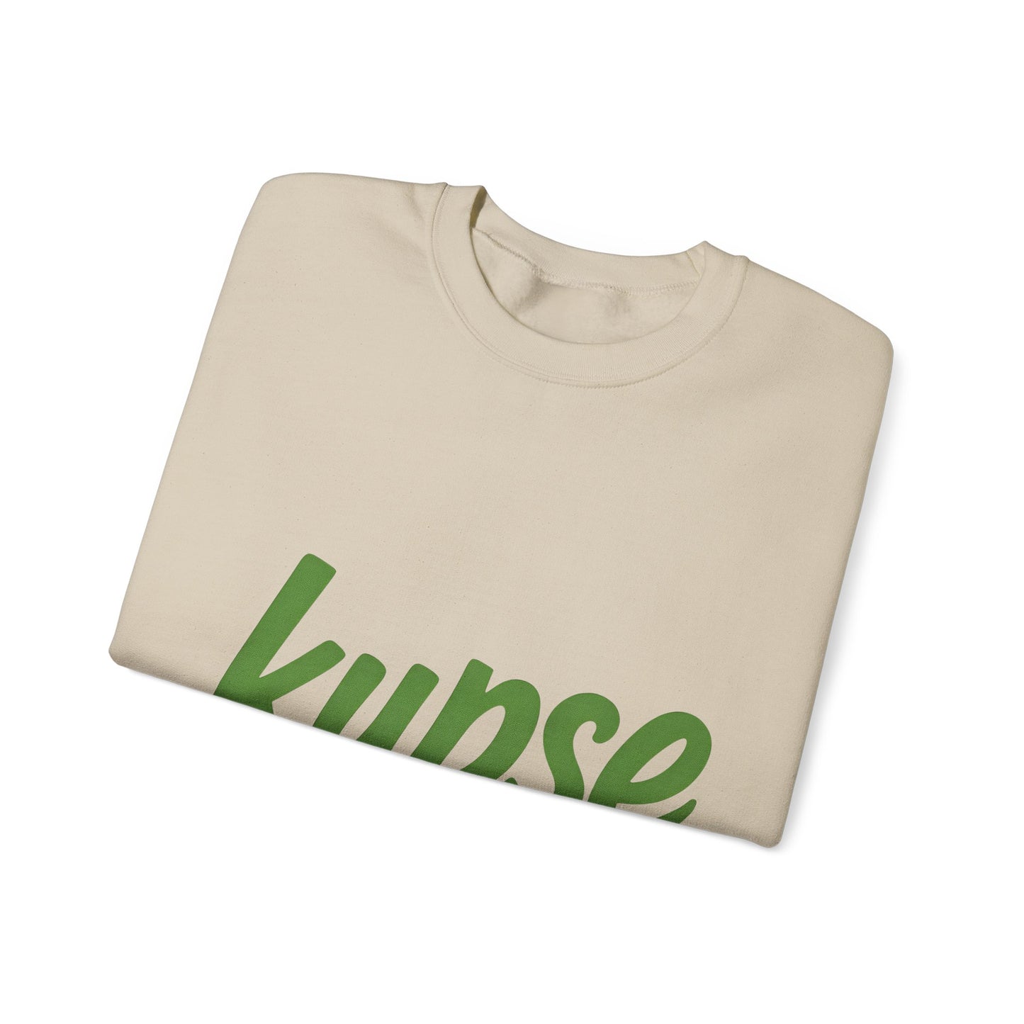 Bluza unisex z grafiką Kup Se Logo Green – klasyczny crewneck i miejski styl