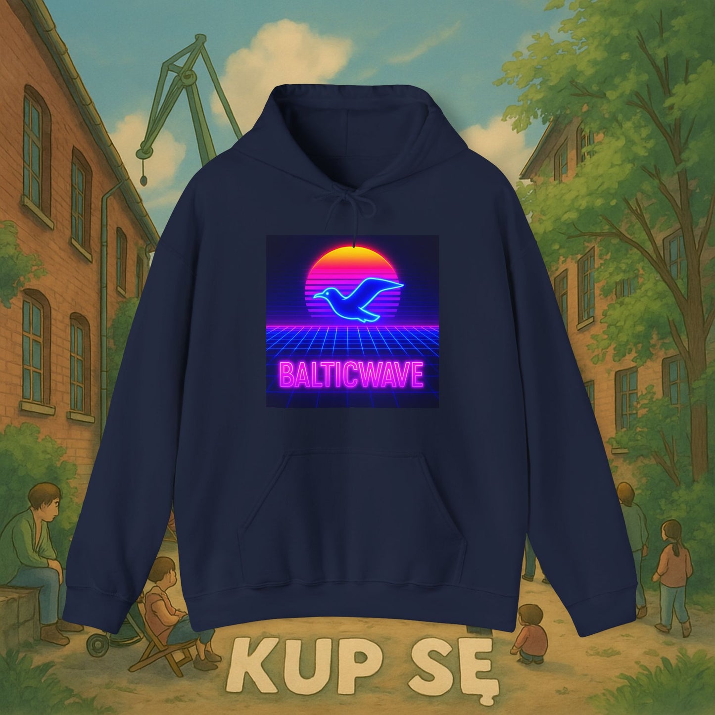 Unisex Heavy Blend Hoodie – BatlicWave – Kup Se