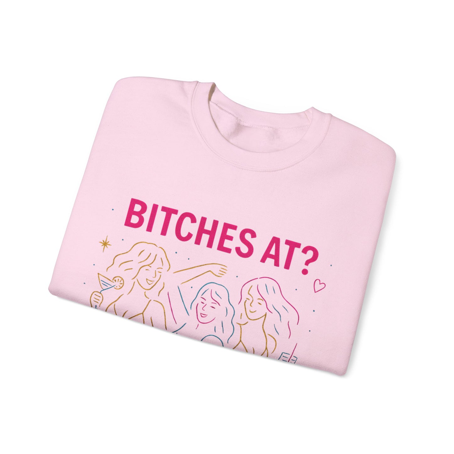 Bluza unisex z grafiką Kup Se Bi*ches at? – klasyczny crewneck i miejski styl