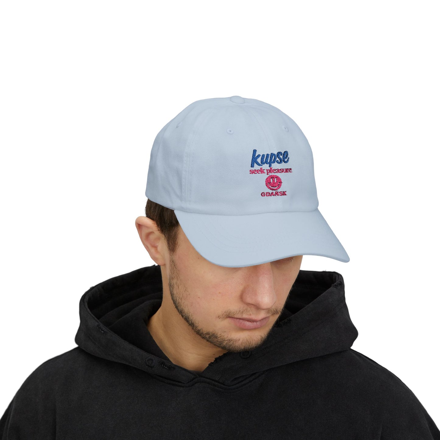 Czapka z daszkiem z grafiką Kup Se Seek Pleasure – modny Dad Cap z charakterem