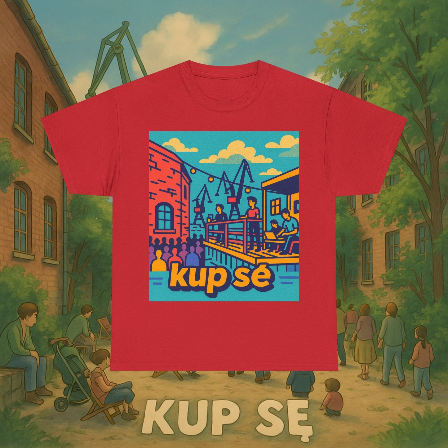 KupSe 100cznia t-shirt - Unisex Heavy Cotton Tee