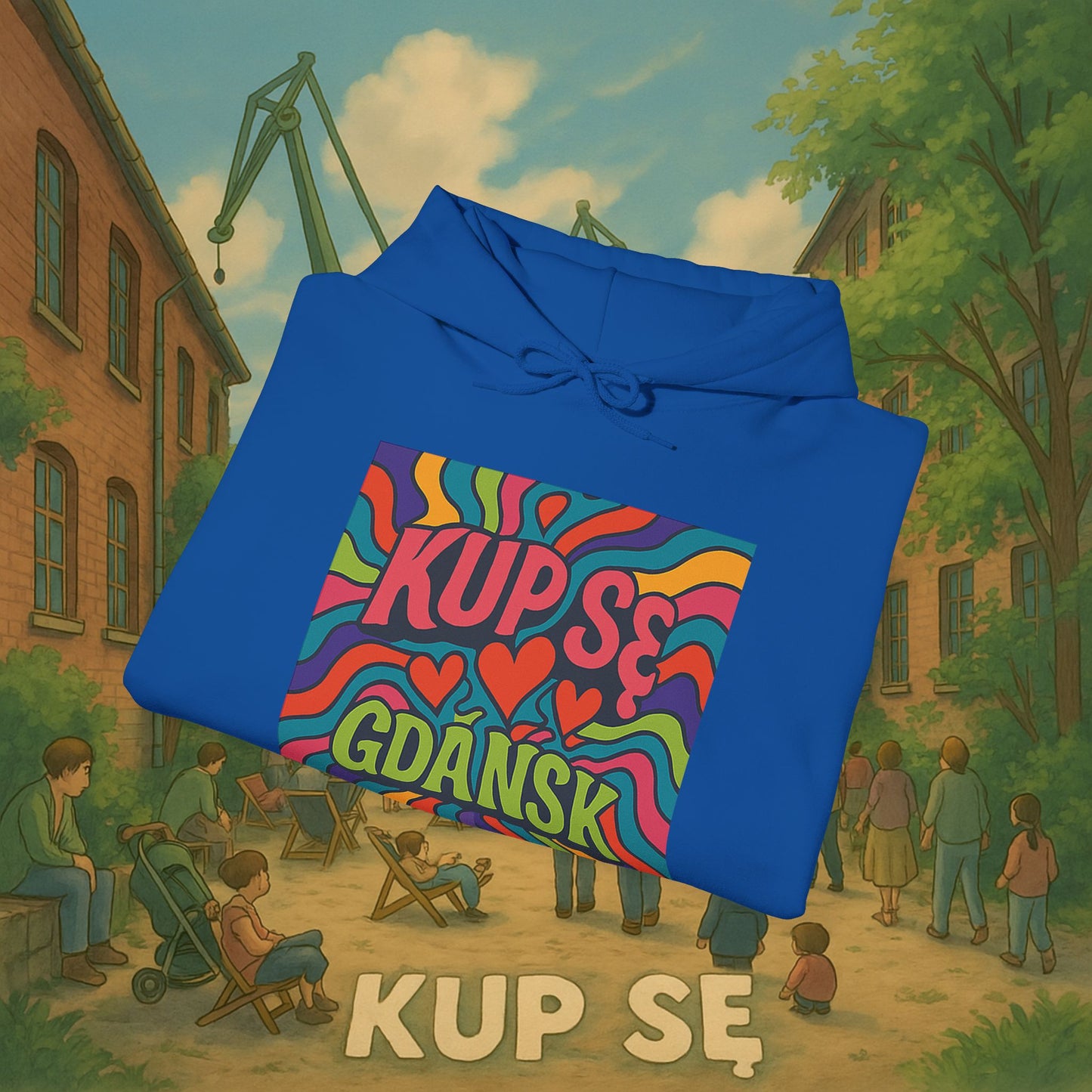 Unisex Heavy Blend Hoodie – Acid – Kup Se