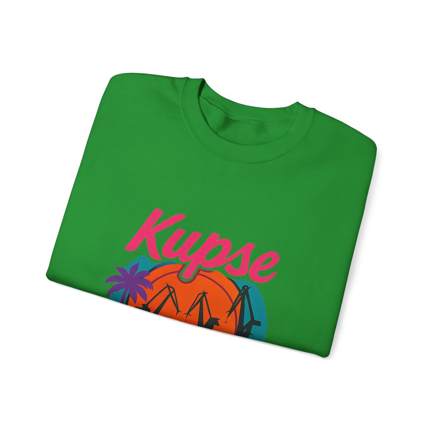 Bluza unisex z grafiką Kup Se Seas The Day – klasyczny crewneck i miejski styl