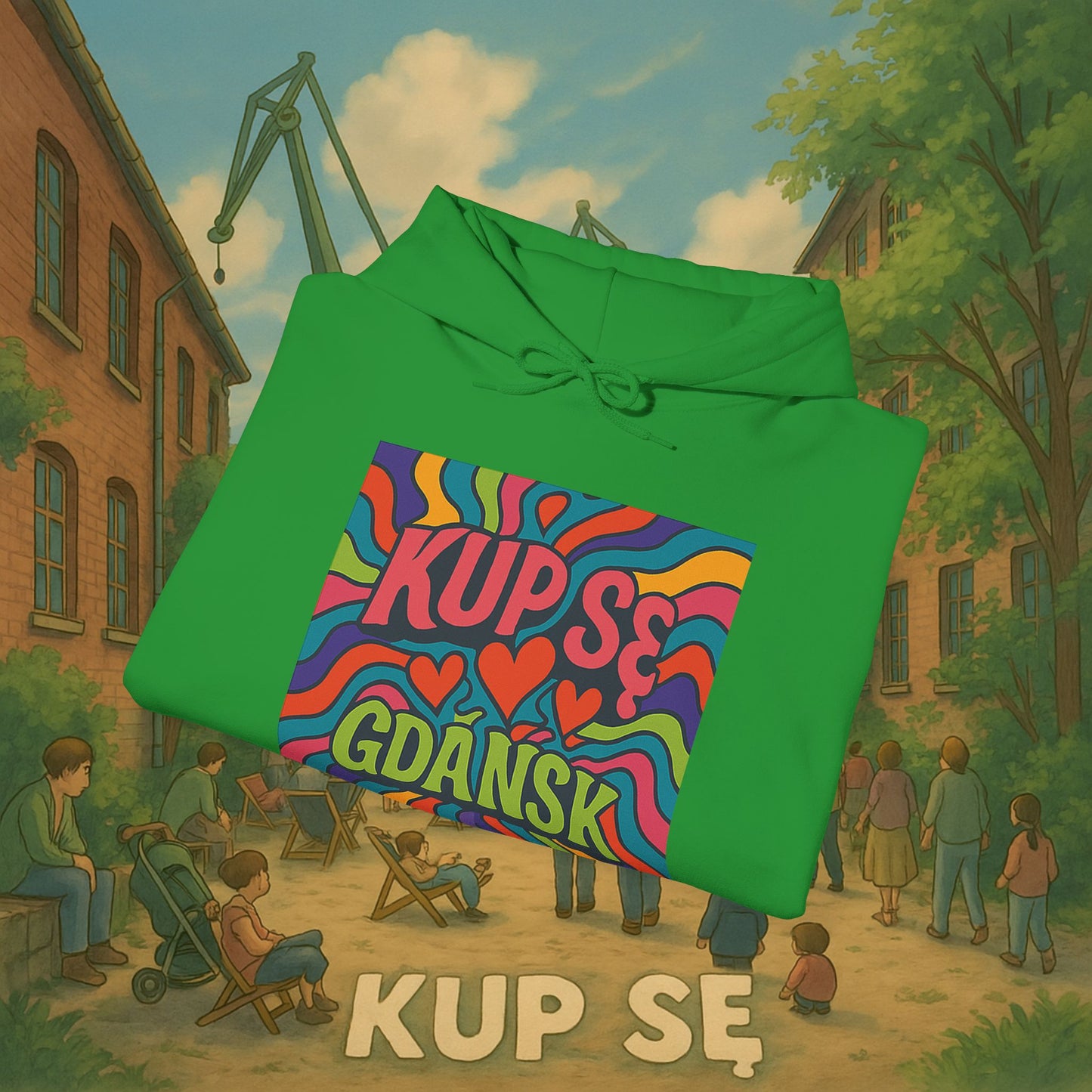 Unisex Heavy Blend Hoodie – Acid – Kup Se
