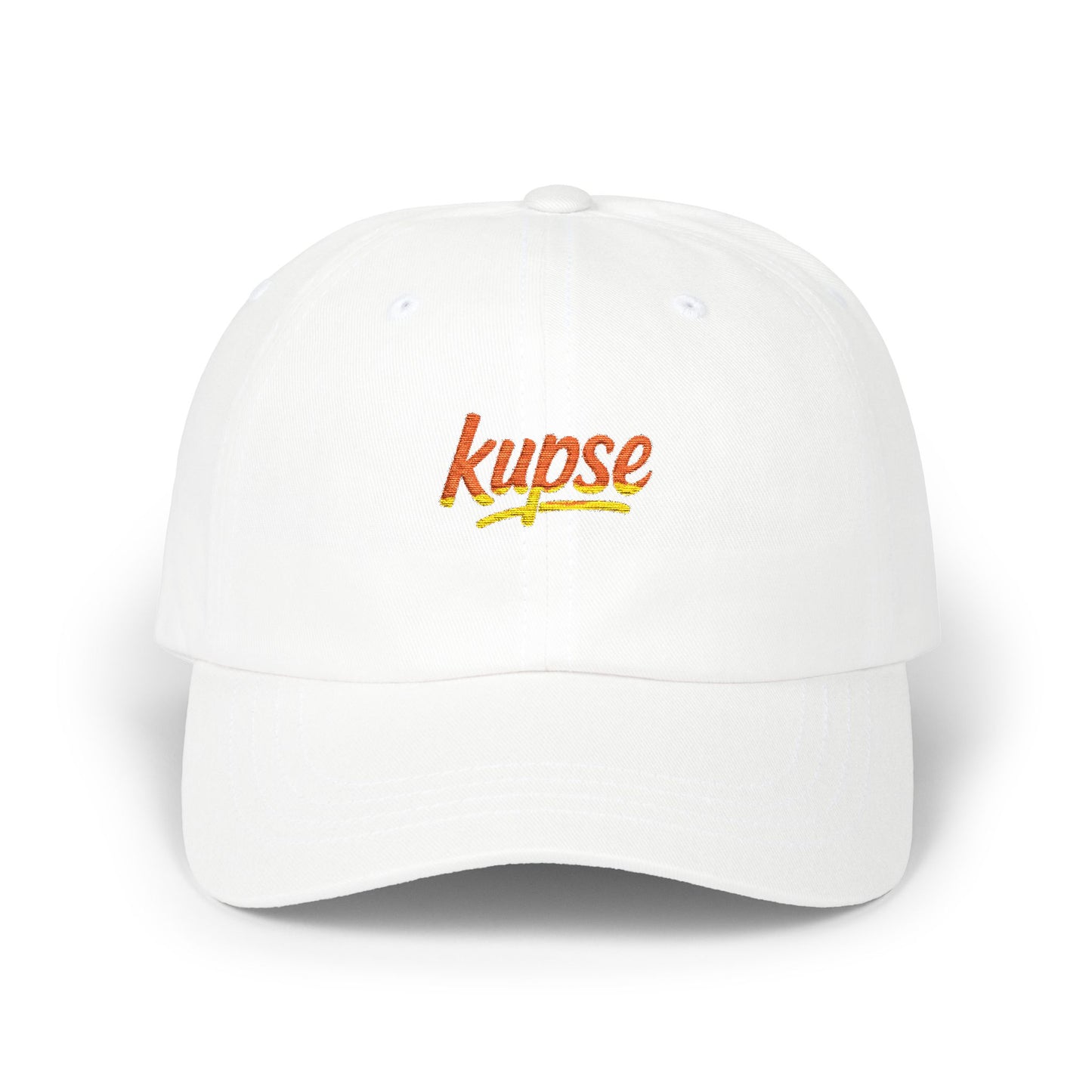 Czapka z daszkiem z grafiką Kup Se Logo Orange – modny Dad Cap z charakterem