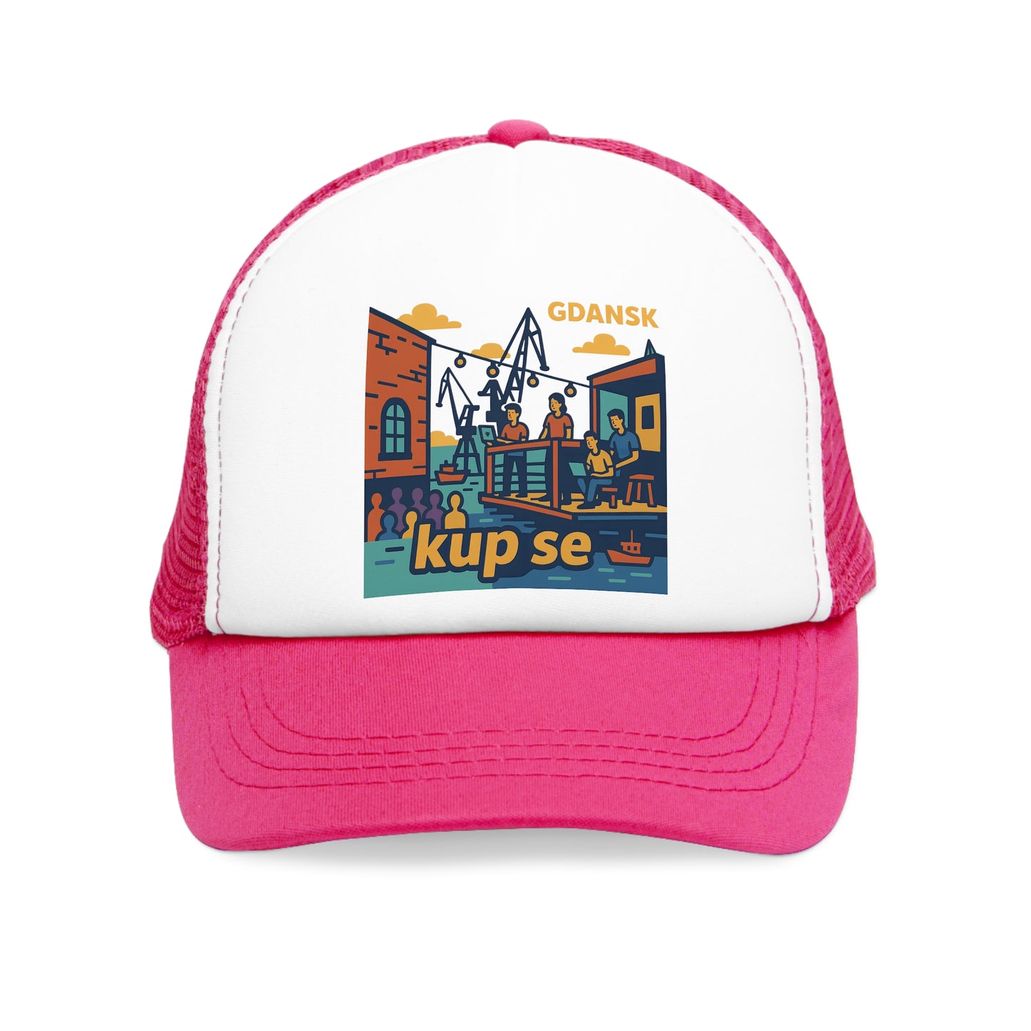 Czapka z daszkiem z siateczką - Kup Se – kolor i charakter
