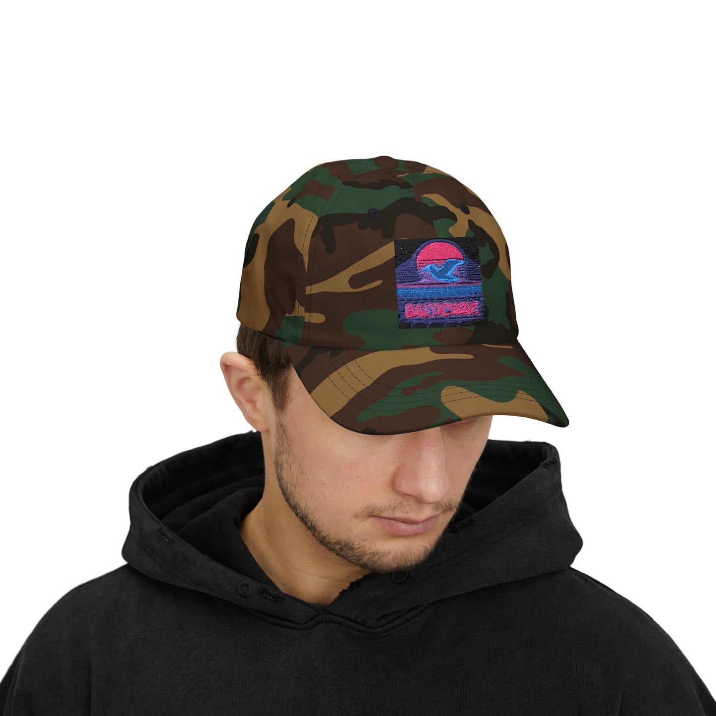 Czapka z daszkiem z grafiką Kup Se Baltic Wave – modny Dad Cap z charakterem