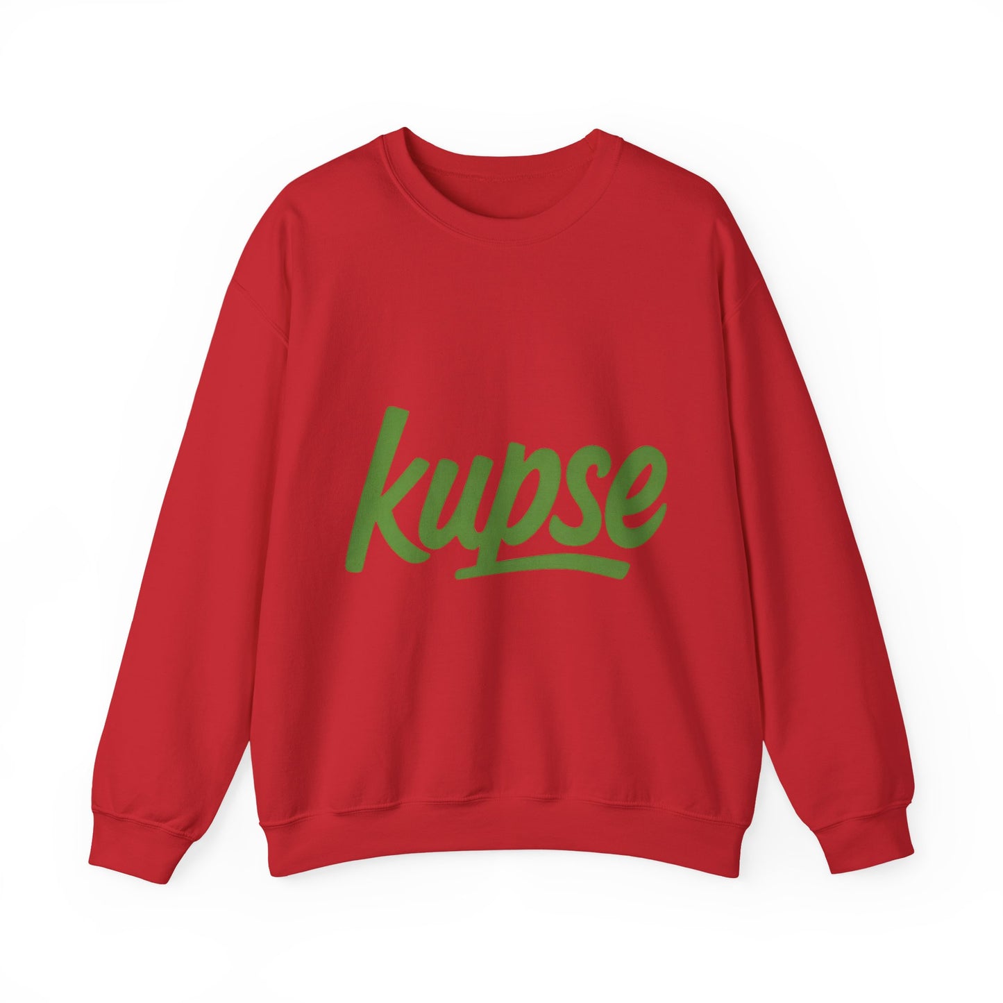 Bluza unisex z grafiką Kup Se Logo Green – klasyczny crewneck i miejski styl