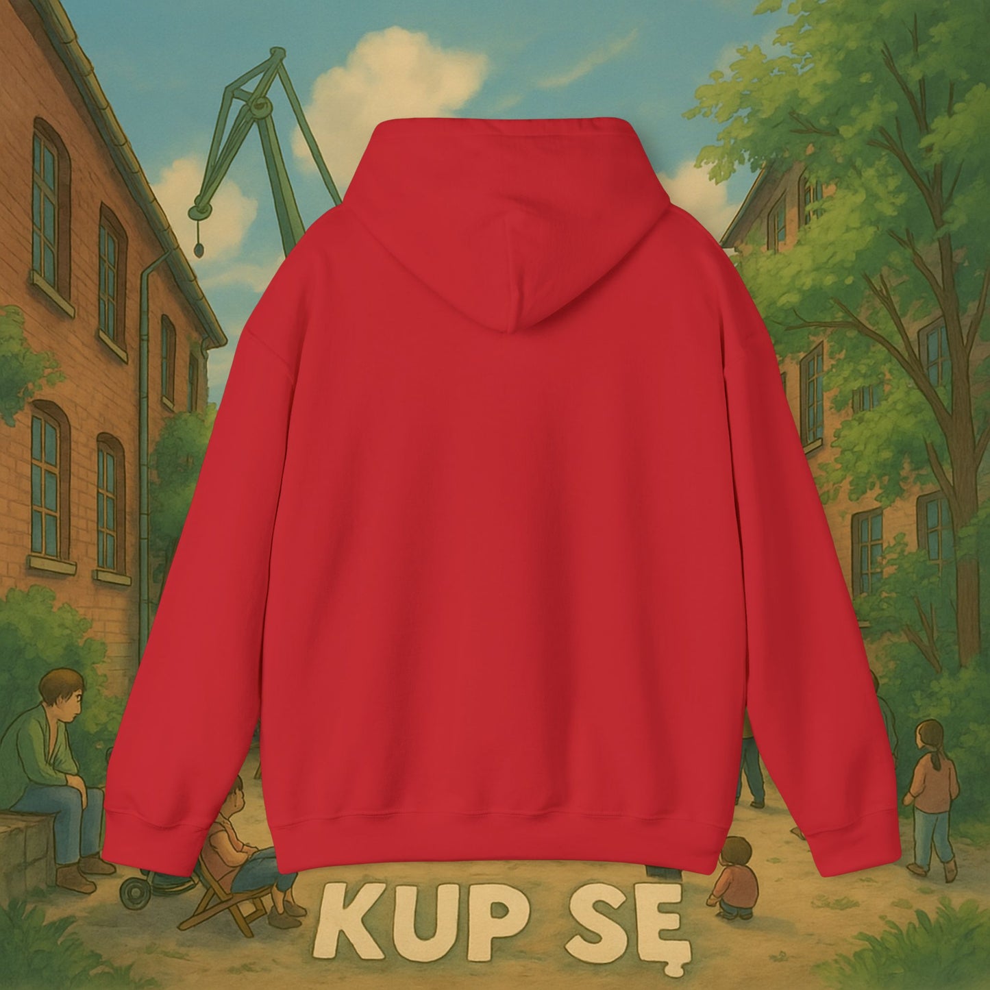Unisex Heavy Blend Hoodie – Good Vibes Desert – Kup Se