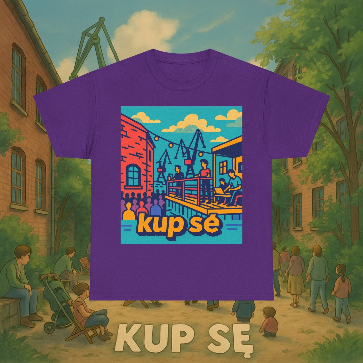KupSe 100cznia t-shirt - Unisex Heavy Cotton Tee