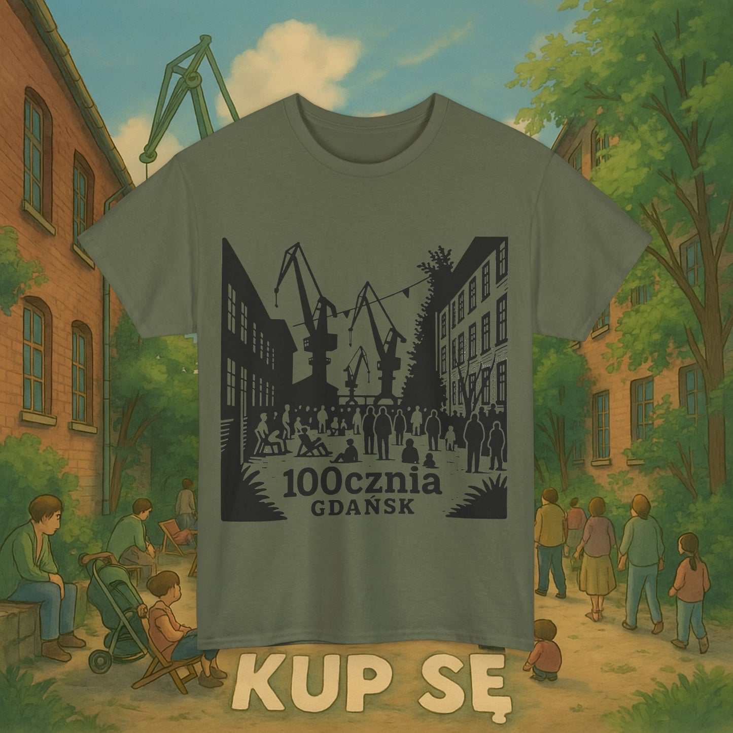 KupSe 100cznia t-shirt - Unisex Heavy Cotton Tee