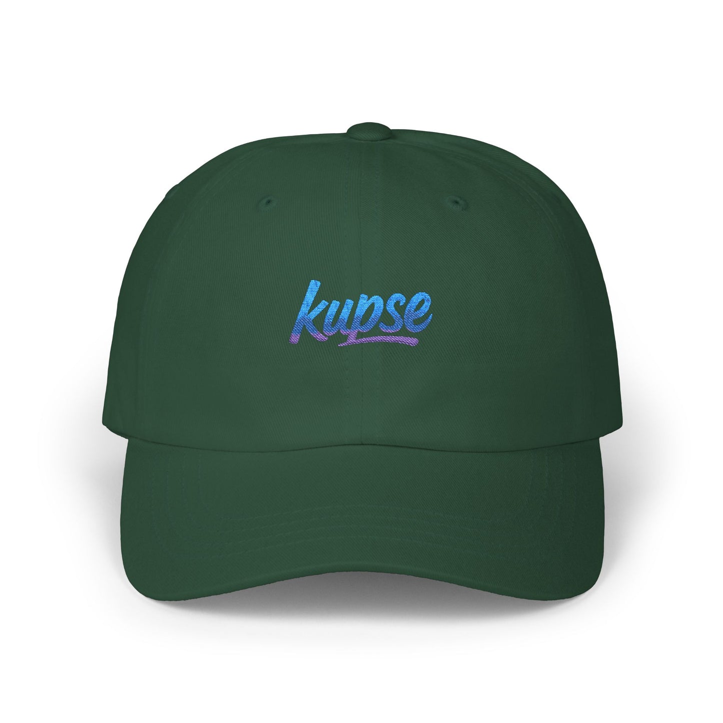 Czapka z daszkiem z grafiką Kup Se Logo Blue – modny Dad Cap z charakterem