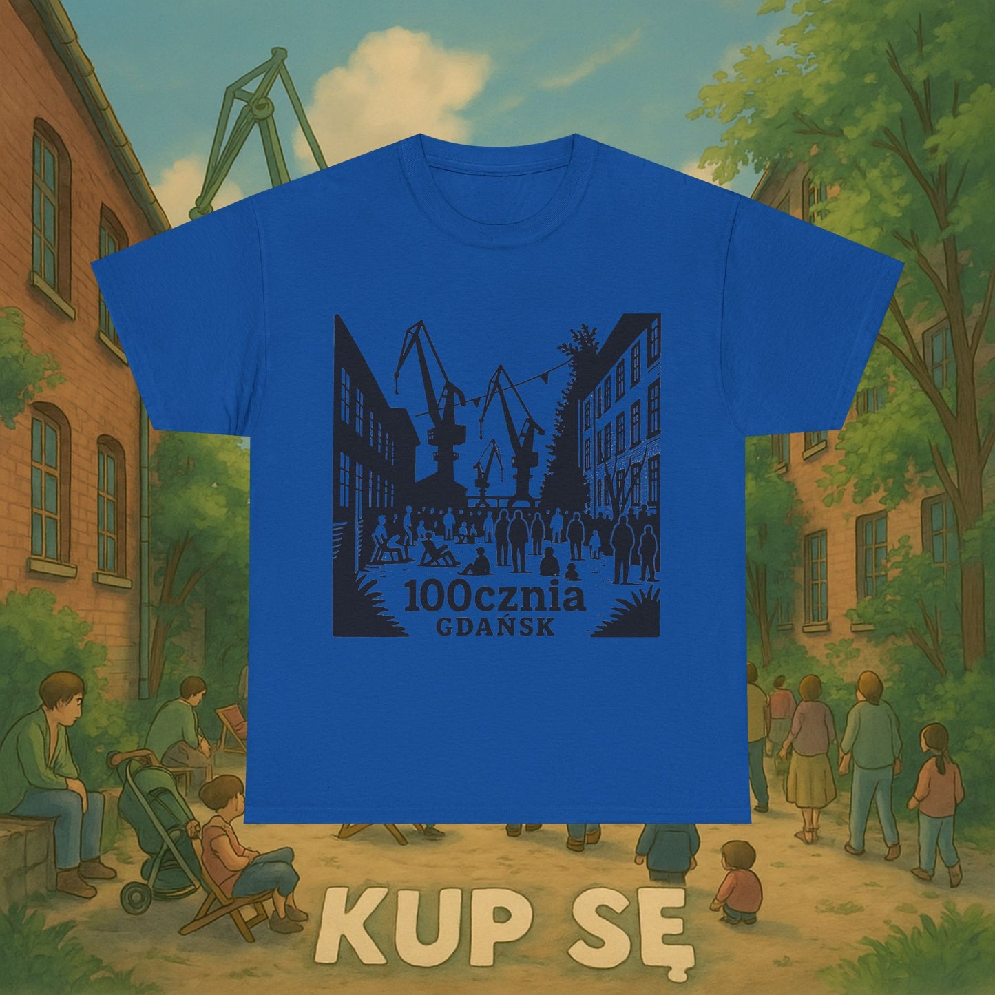 KupSe 100cznia t-shirt - Unisex Heavy Cotton Tee