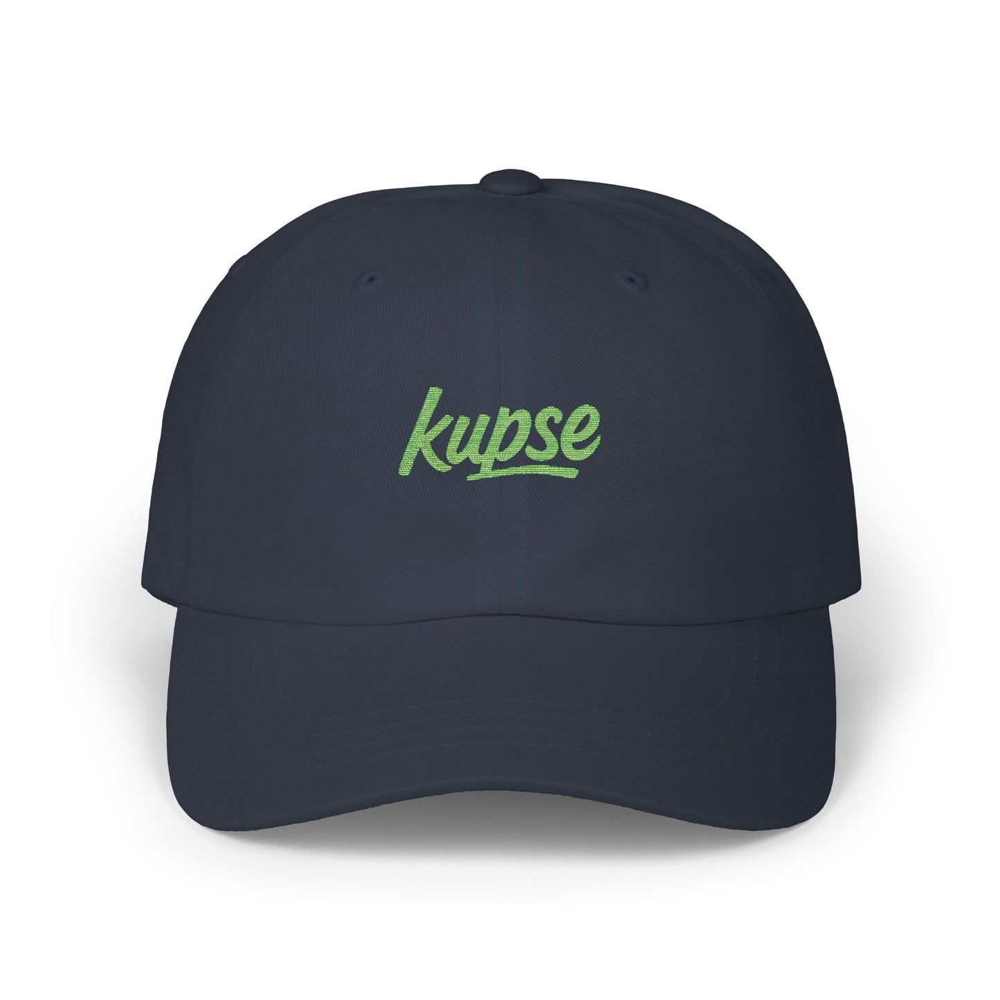 Czapka z daszkiem z grafiką Kup Se Logo Green – modny Dad Cap z charakterem