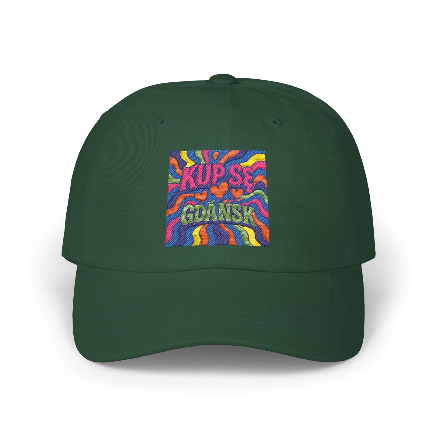 Czapka z daszkiem z grafiką Kup Se Acid – modny Dad Cap z charakterem