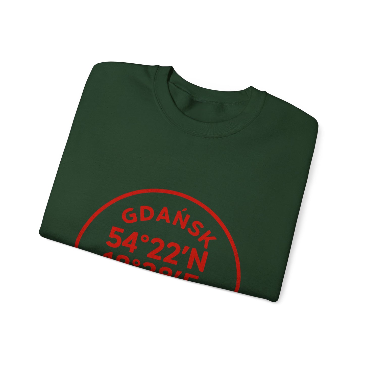 Bluza unisex z grafiką Kup Se Koordynaty – klasyczny crewneck i miejski styl