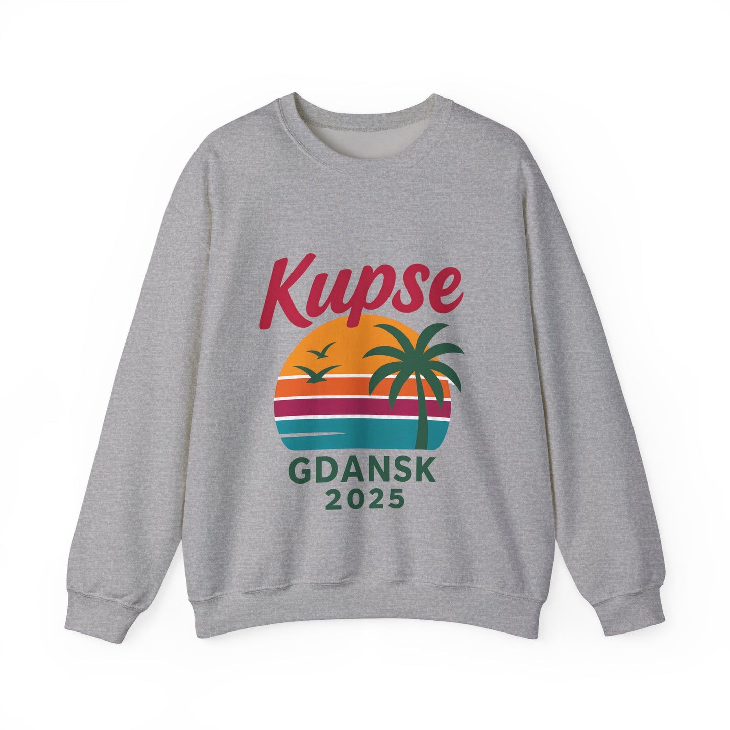 Bluza unisex z grafiką Kup Se 90s – klasyczny crewneck i miejski styl