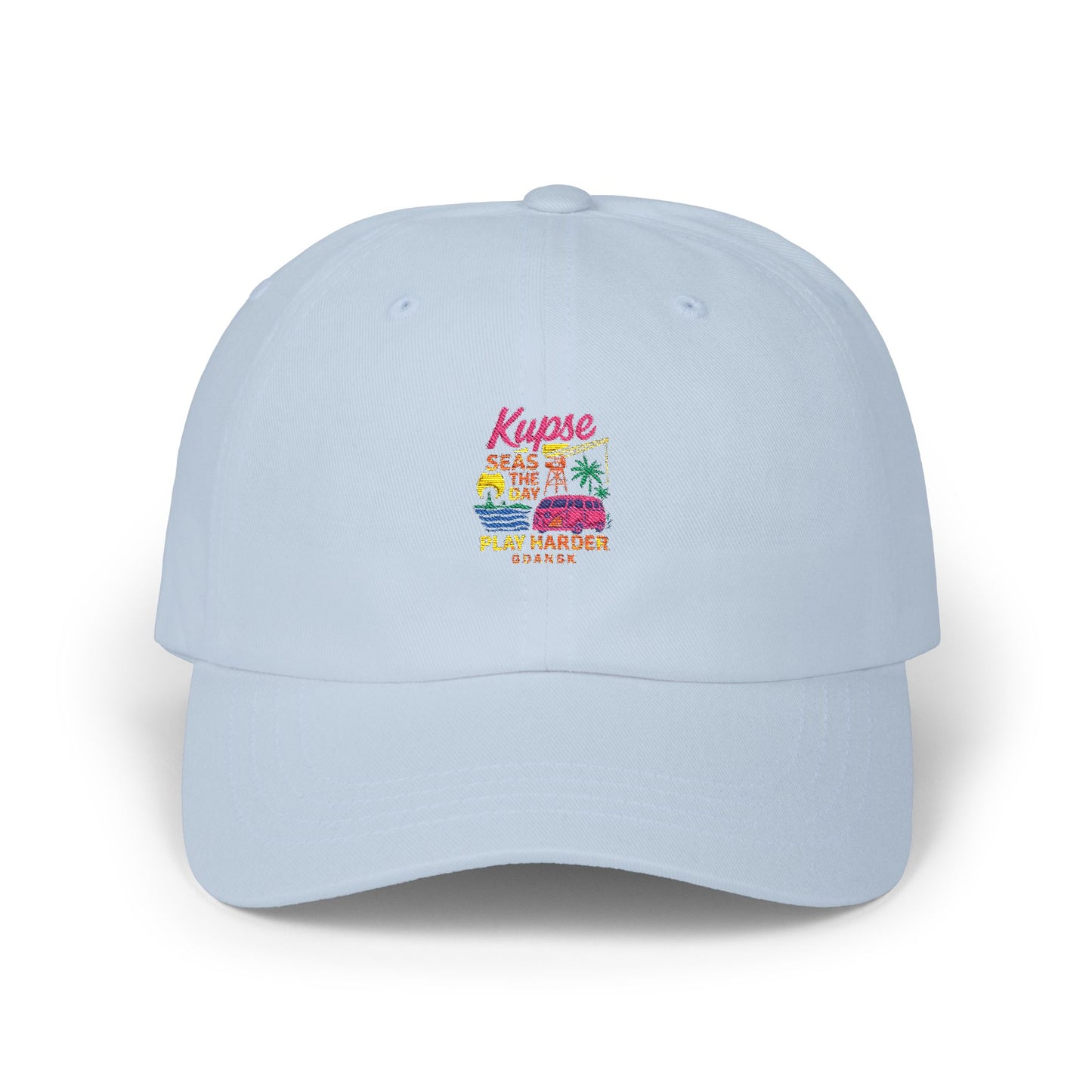 Czapka z daszkiem z grafiką Kup Se Play Harder – modny Dad Cap z charakterem