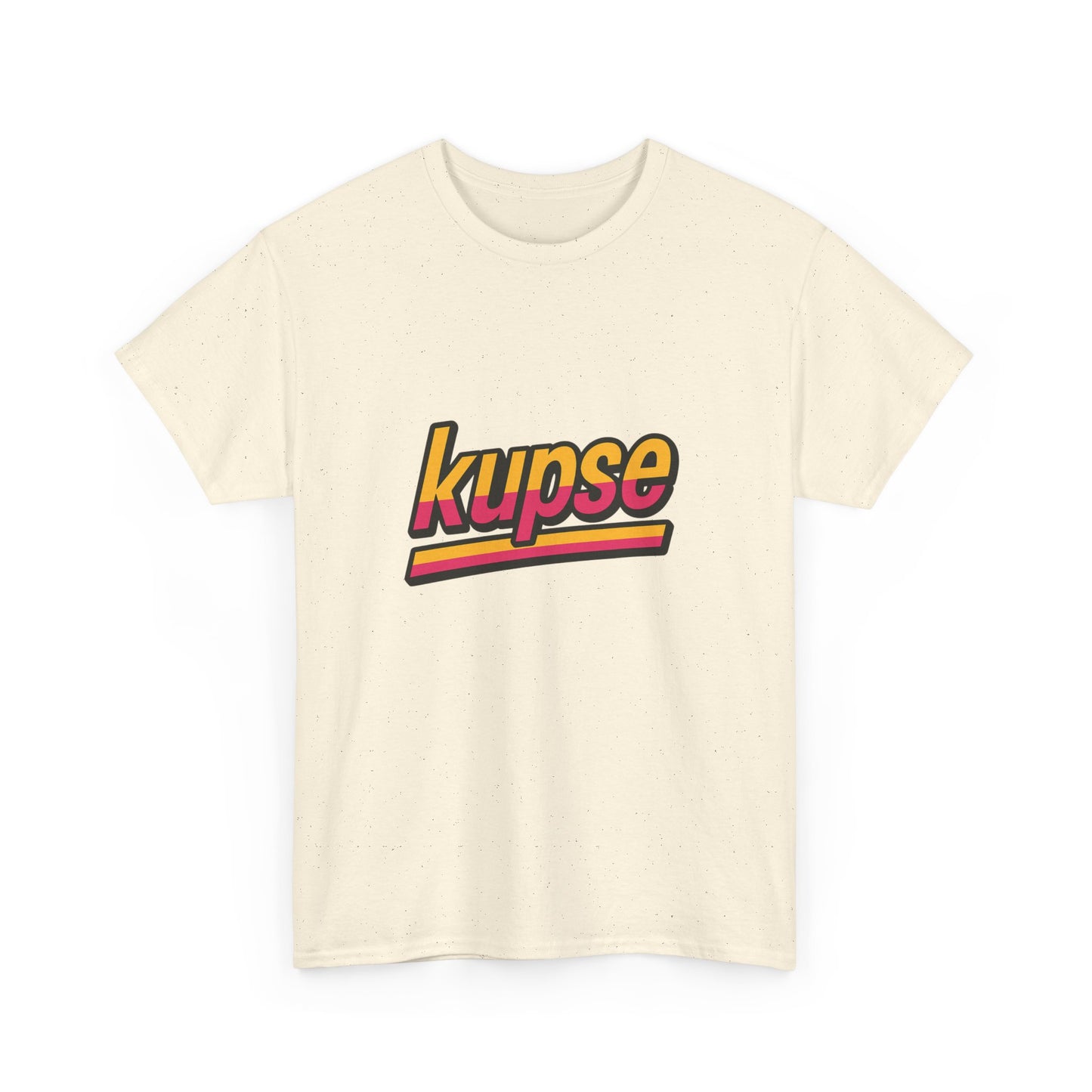 KupSe Logo Retro Sport Style t-shirt - Unisex Heavy Cotton Tee