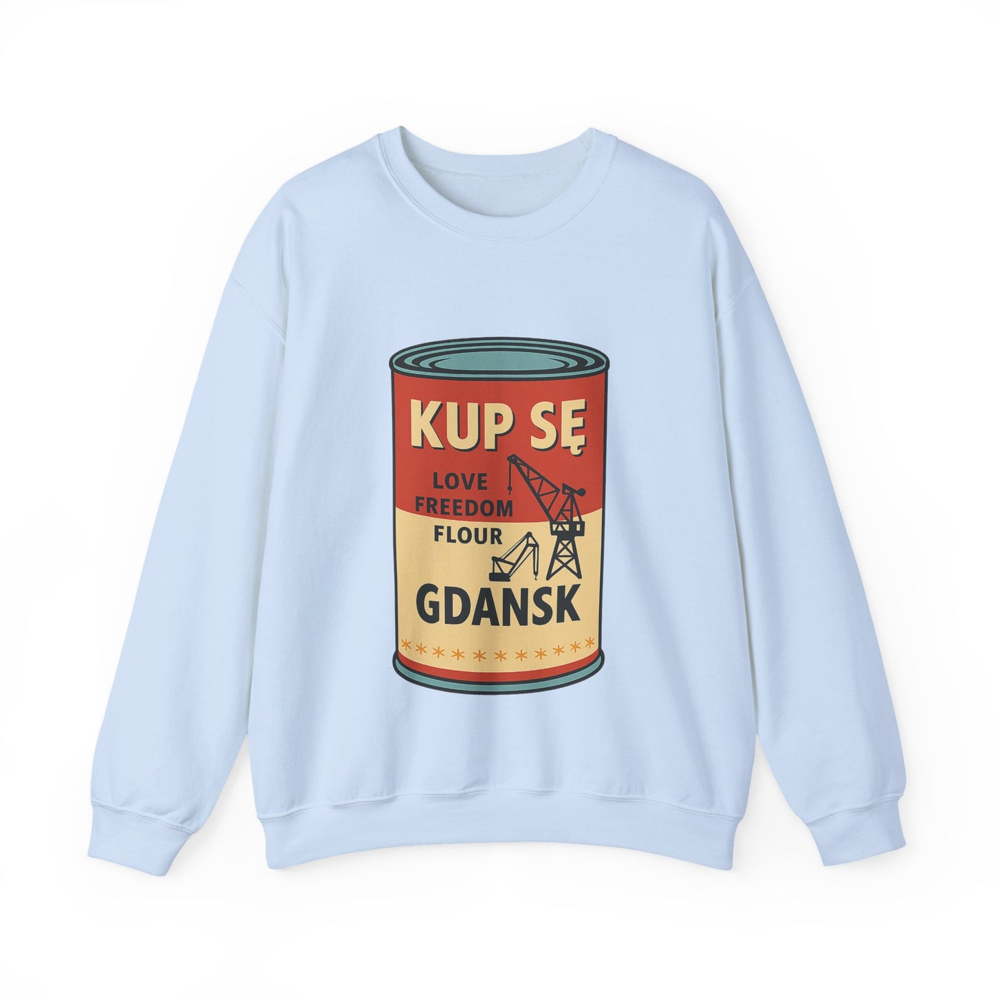 Bluza unisex z grafiką Kup Se Campbell– klasyczny crewneck i miejski styl