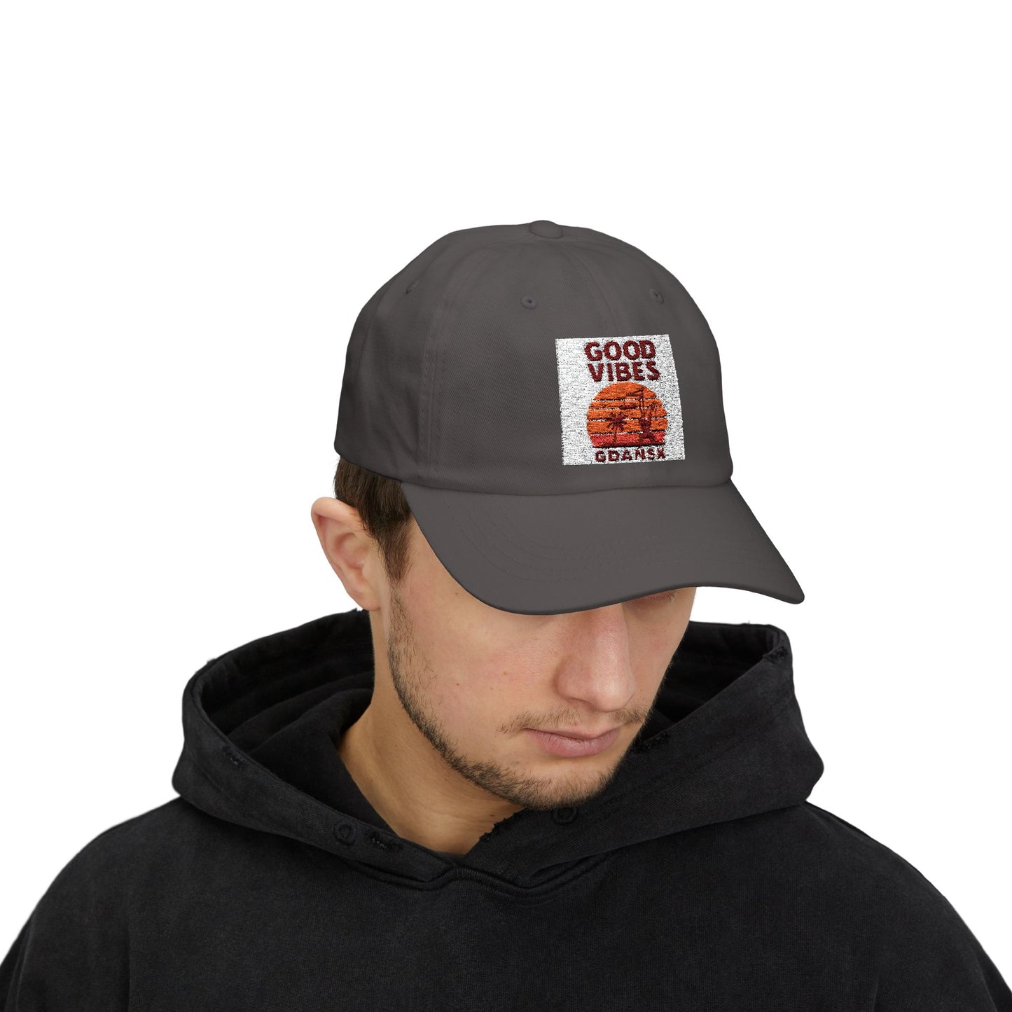 Czapka z daszkiem z grafiką Kup Se Good Vibes Desert – modny Dad Cap z charakterem