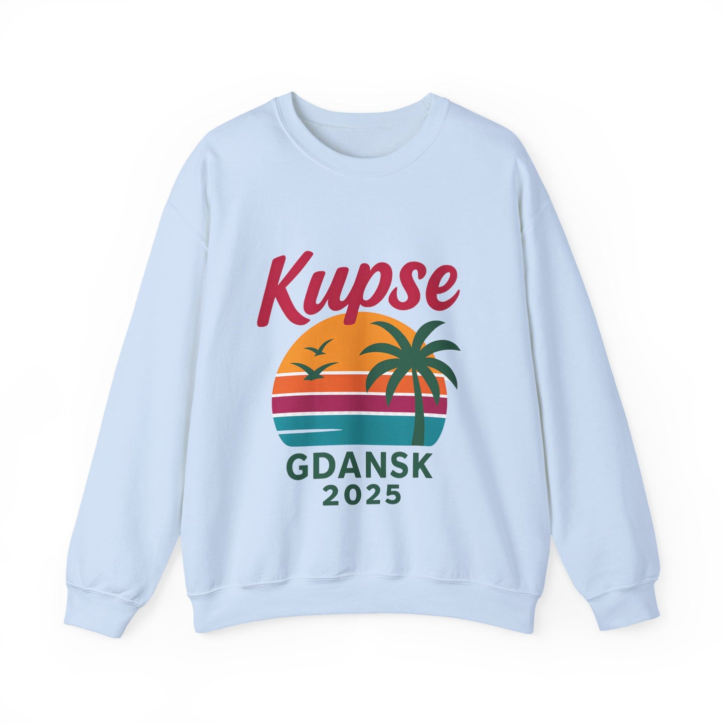 Bluza unisex z grafiką Kup Se 90s – klasyczny crewneck i miejski styl