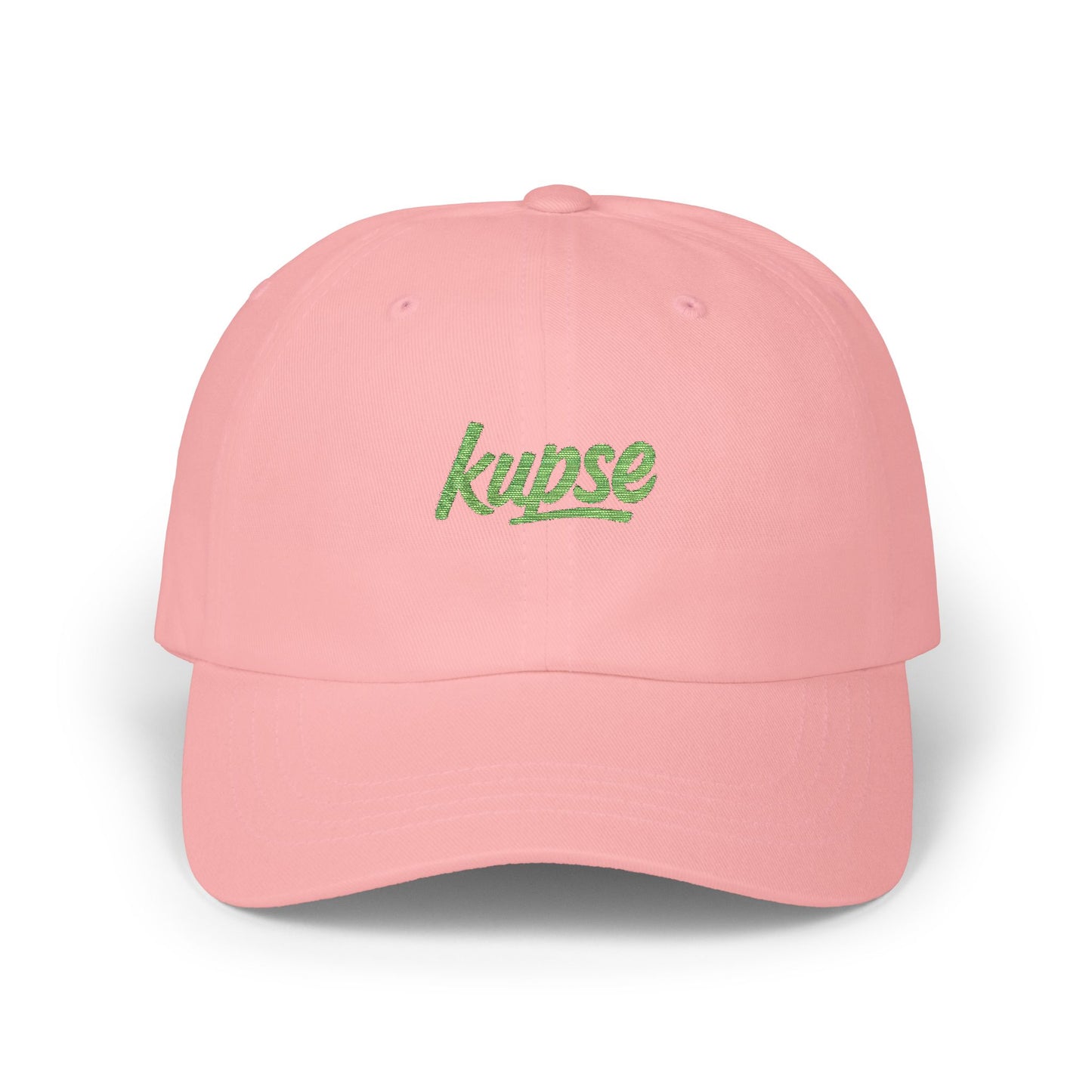 Czapka z daszkiem z grafiką Kup Se Logo Green – modny Dad Cap z charakterem
