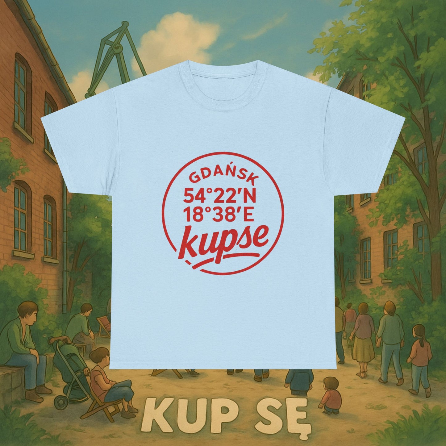 KupSe Koordynaty Style t-shirt - Unisex Heavy Cotton Tee