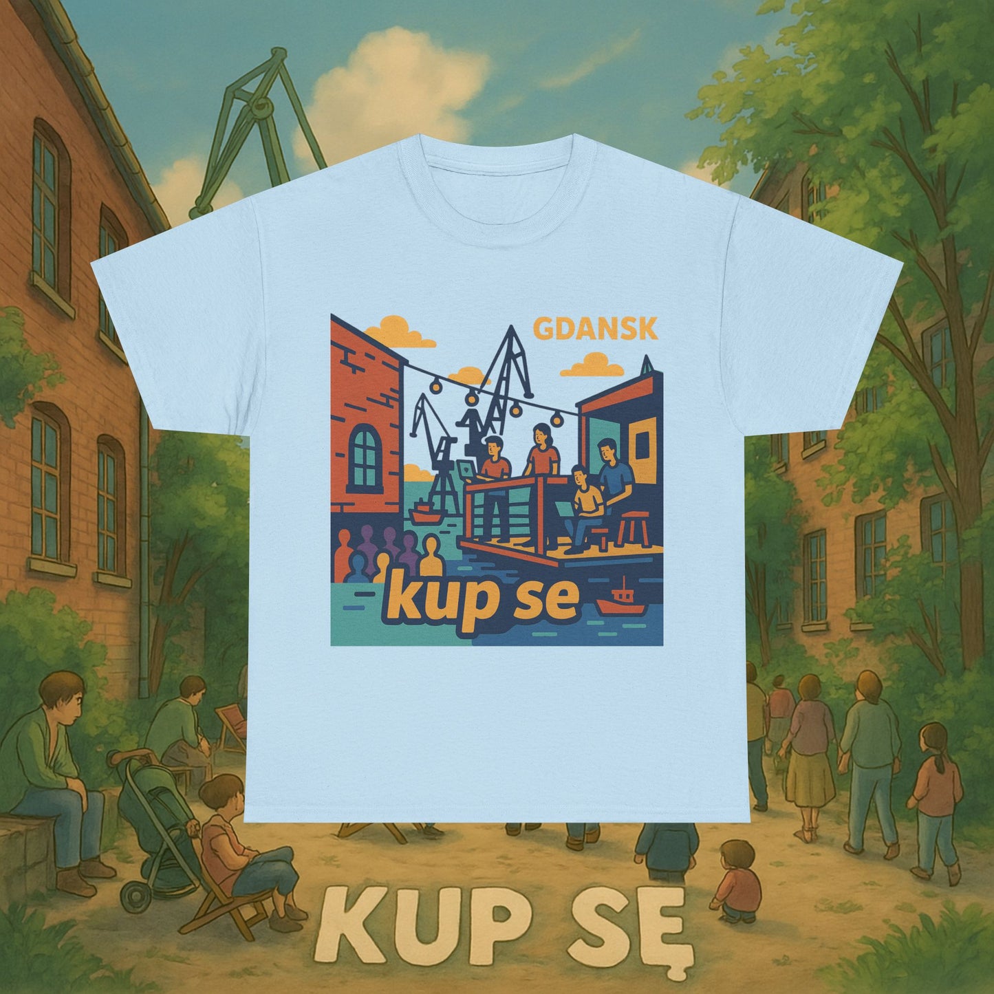 KupSe 100cznia Style t-shirt - Unisex Heavy Cotton Tee