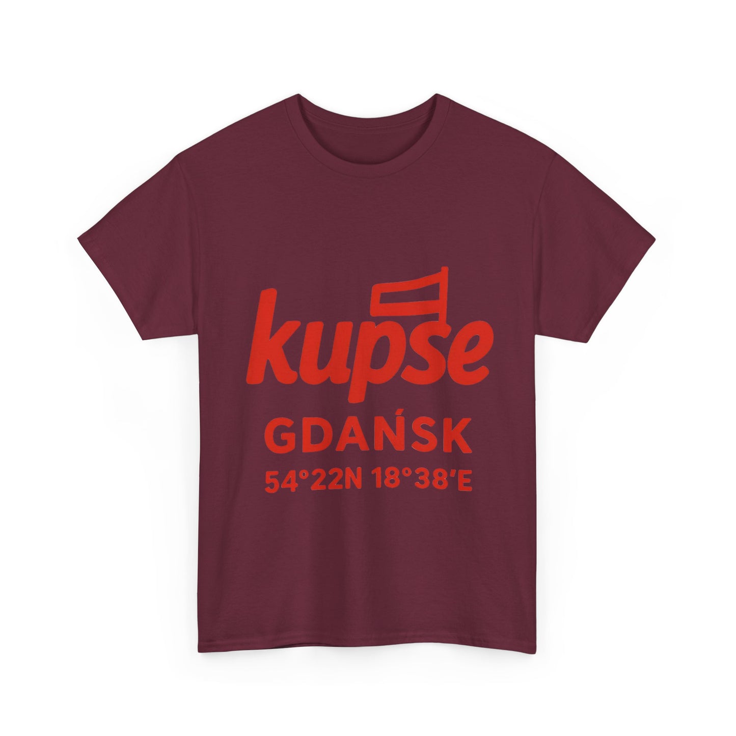 KupSe Logo Gdańsk Solidarność t-shirt - Unisex Heavy Cotton Tee