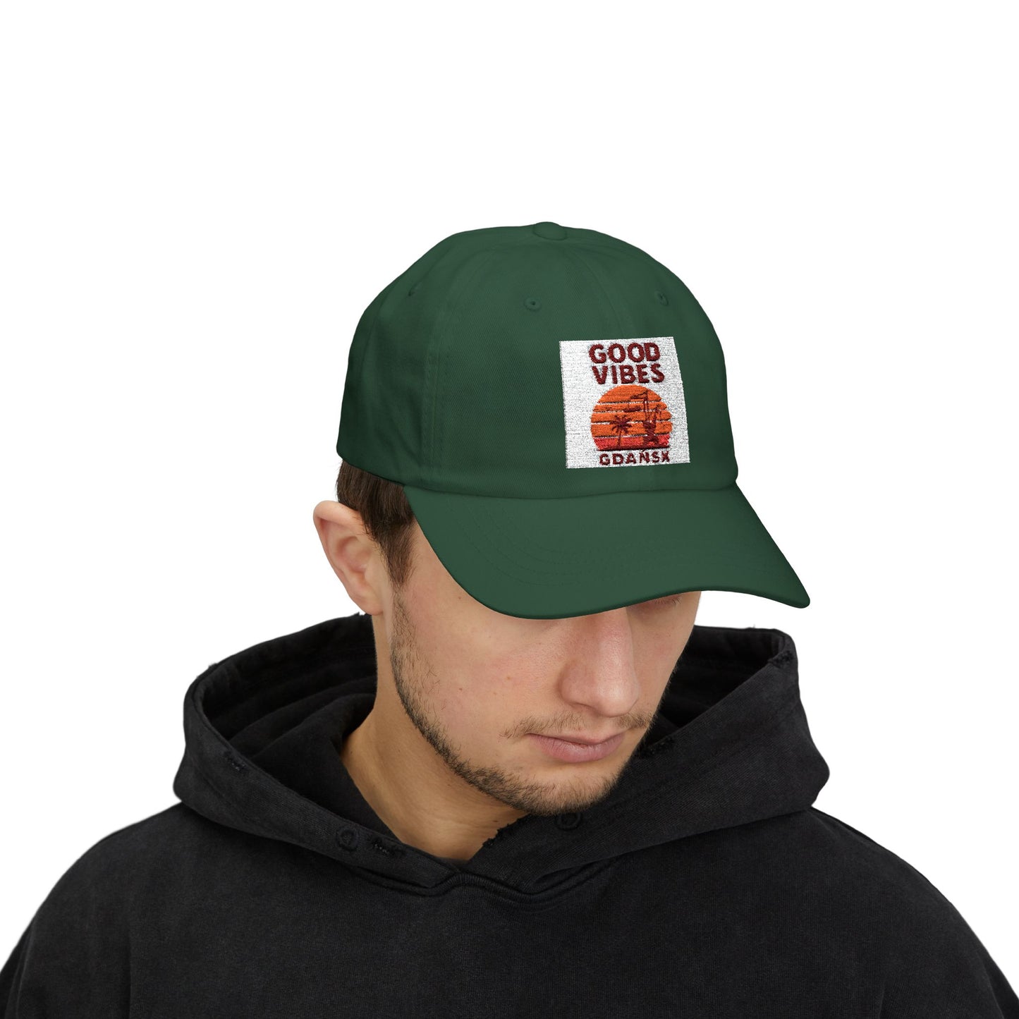 Czapka z daszkiem z grafiką Kup Se Good Vibes Desert – modny Dad Cap z charakterem