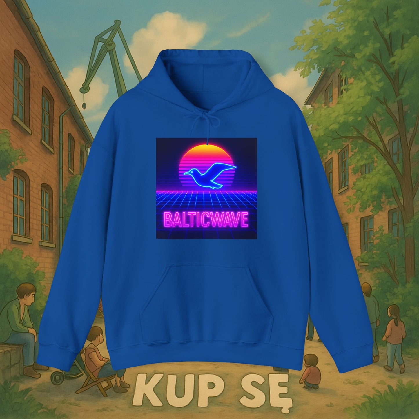 Unisex Heavy Blend Hoodie – BatlicWave – Kup Se