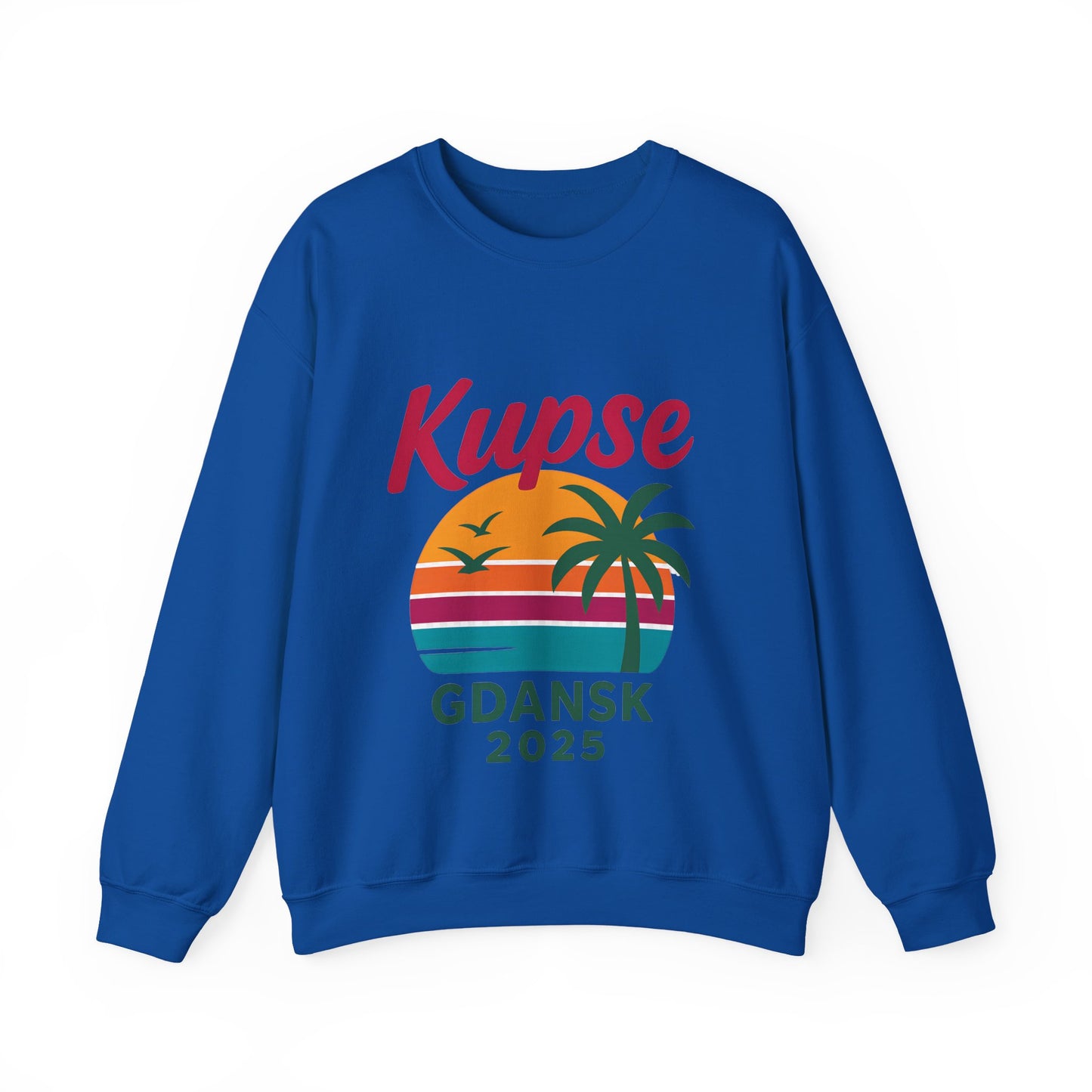 Bluza unisex z grafiką Kup Se 90s – klasyczny crewneck i miejski styl
