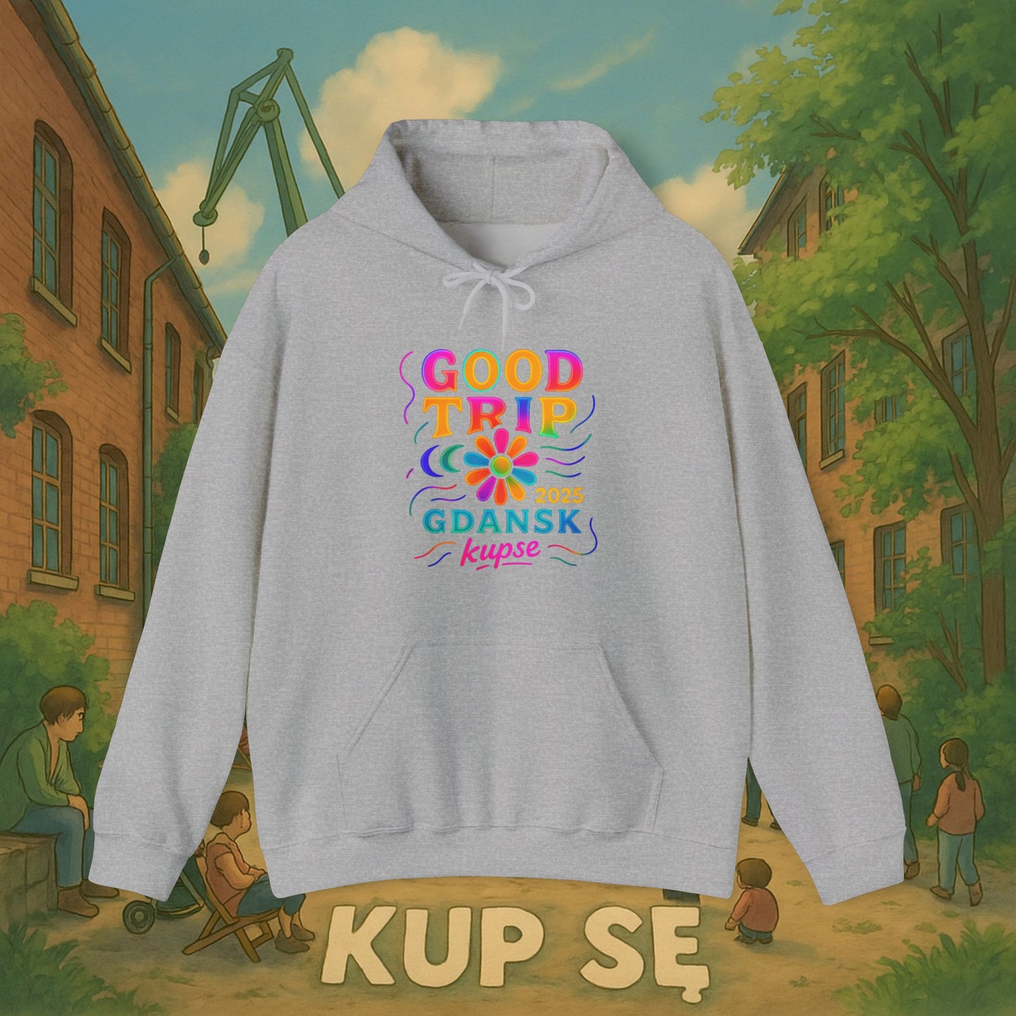 Unisex Heavy Blend Hoodie – Good Trip – Kup Se