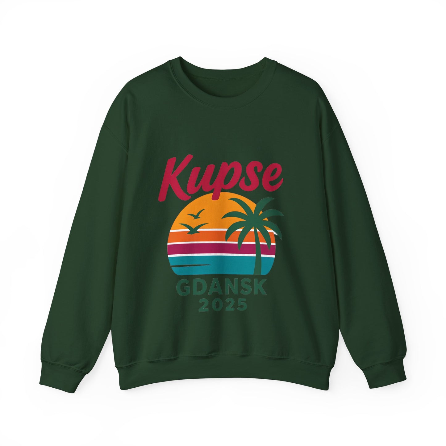 Bluza unisex z grafiką Kup Se 90s – klasyczny crewneck i miejski styl