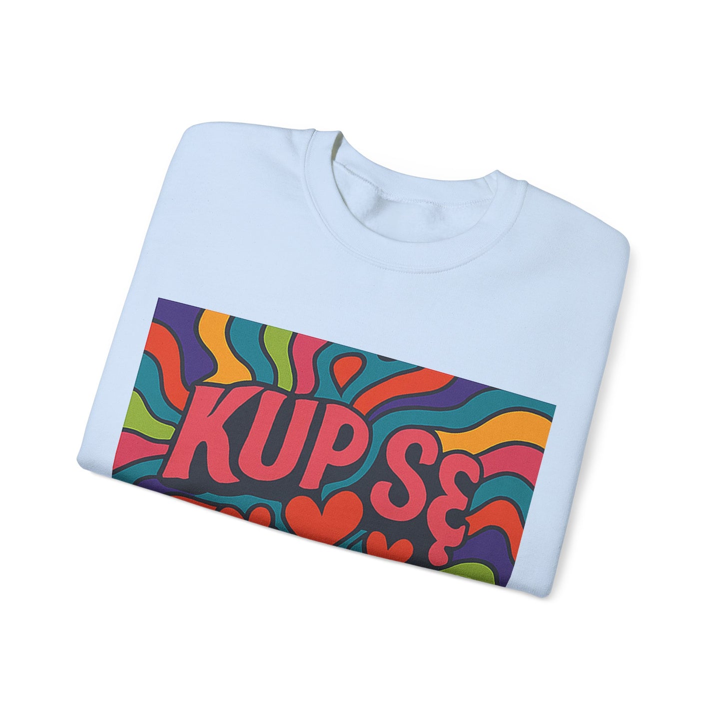 Bluza unisex z grafiką Kup Se Acid – klasyczny crewneck i miejski styl