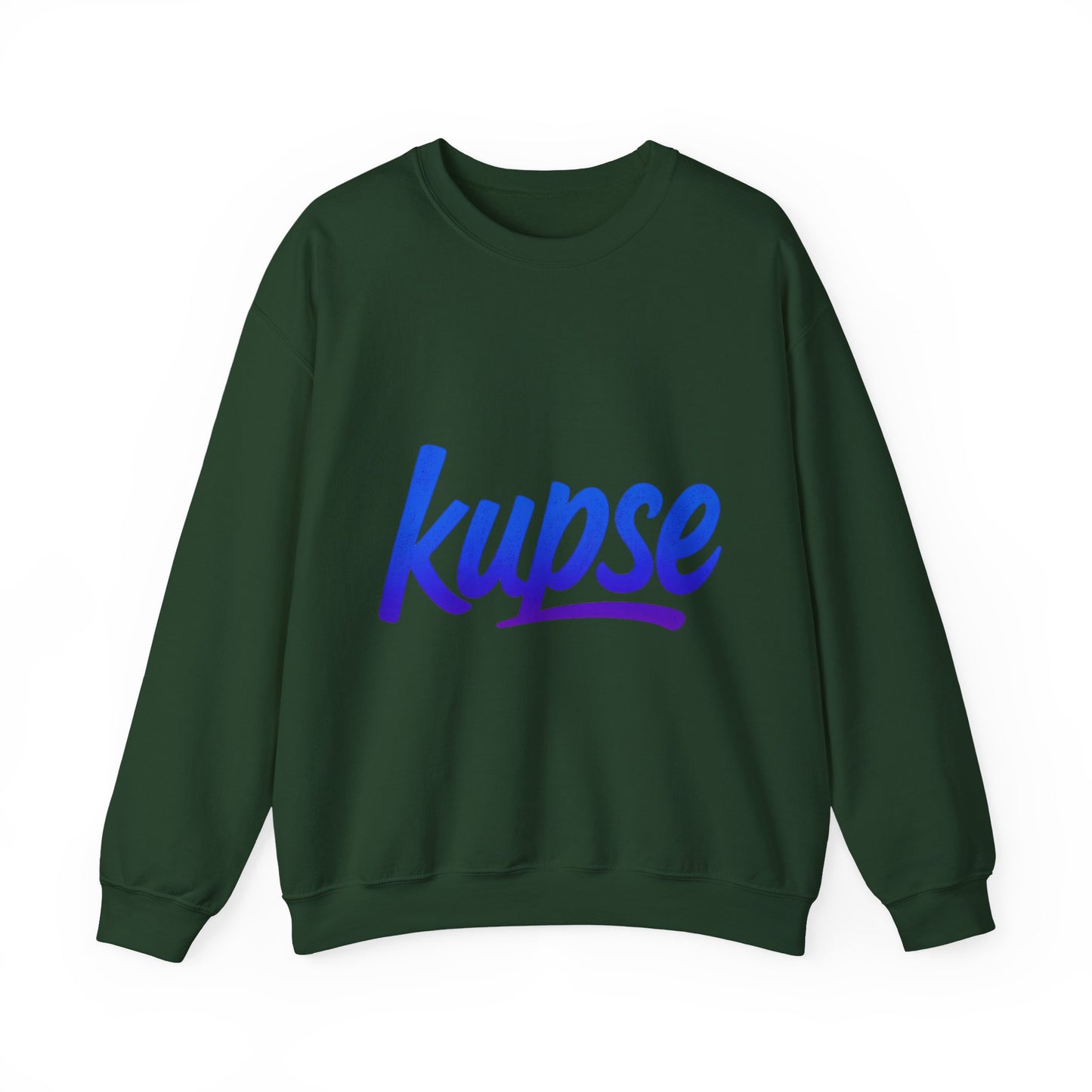 Bluza unisex z grafiką Kup Se Logo Blue – klasyczny crewneck i miejski styl