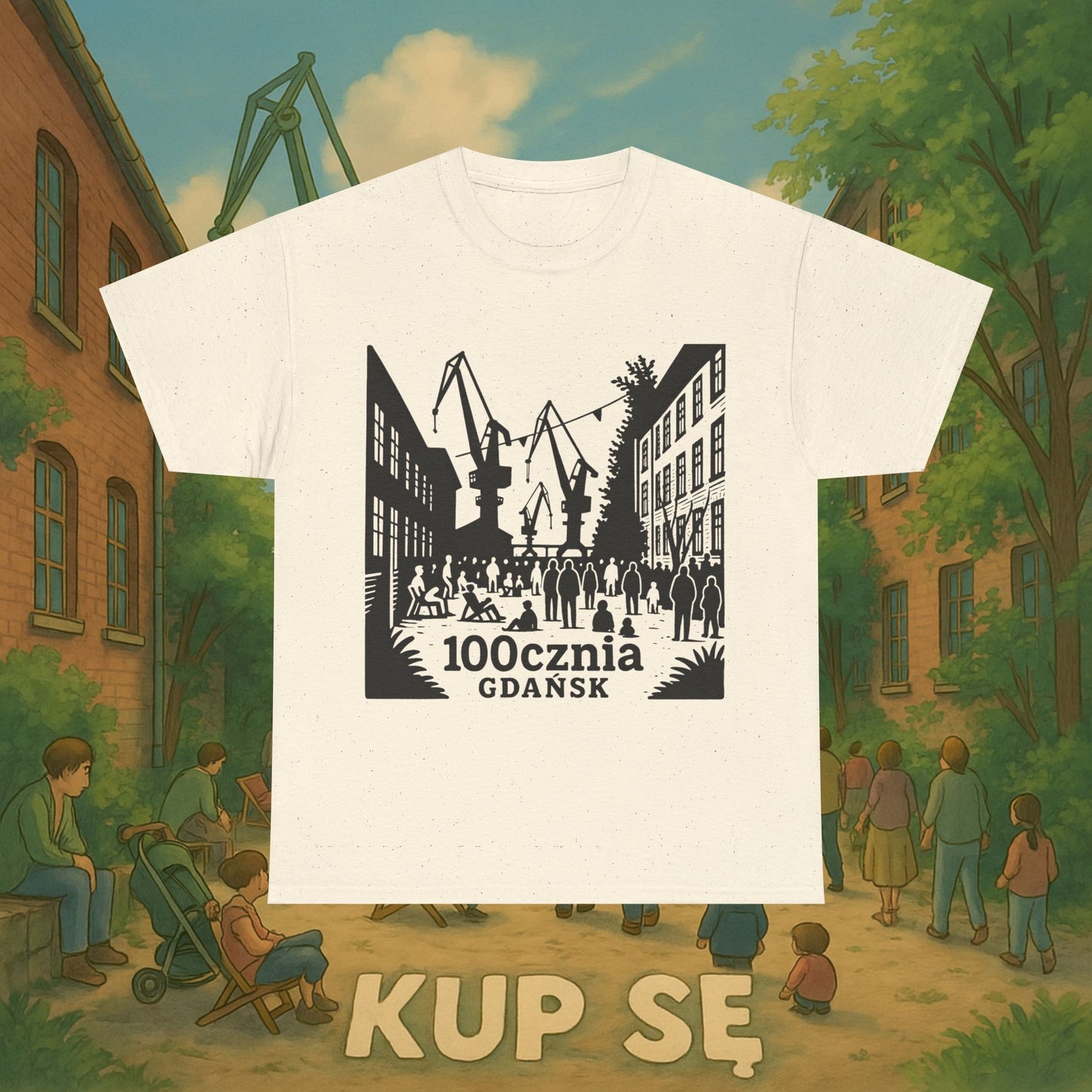 KupSe 100cznia t-shirt - Unisex Heavy Cotton Tee