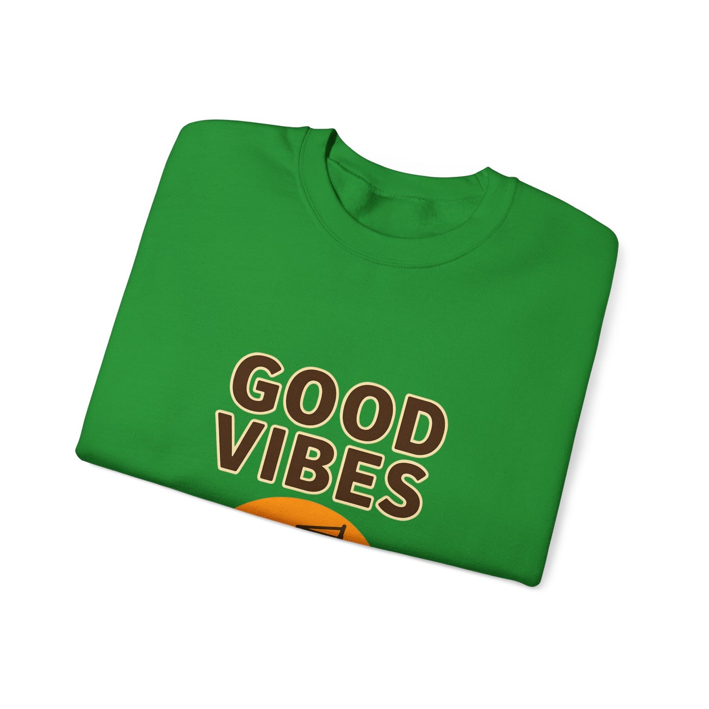 Bluza unisex z grafiką Kup Se Good Vibes – klasyczny crewneck i miejski styl