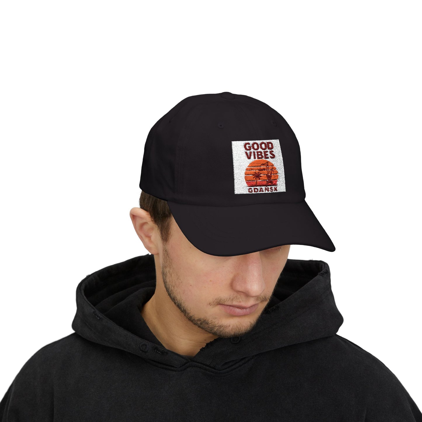 Czapka z daszkiem z grafiką Kup Se Good Vibes Desert – modny Dad Cap z charakterem